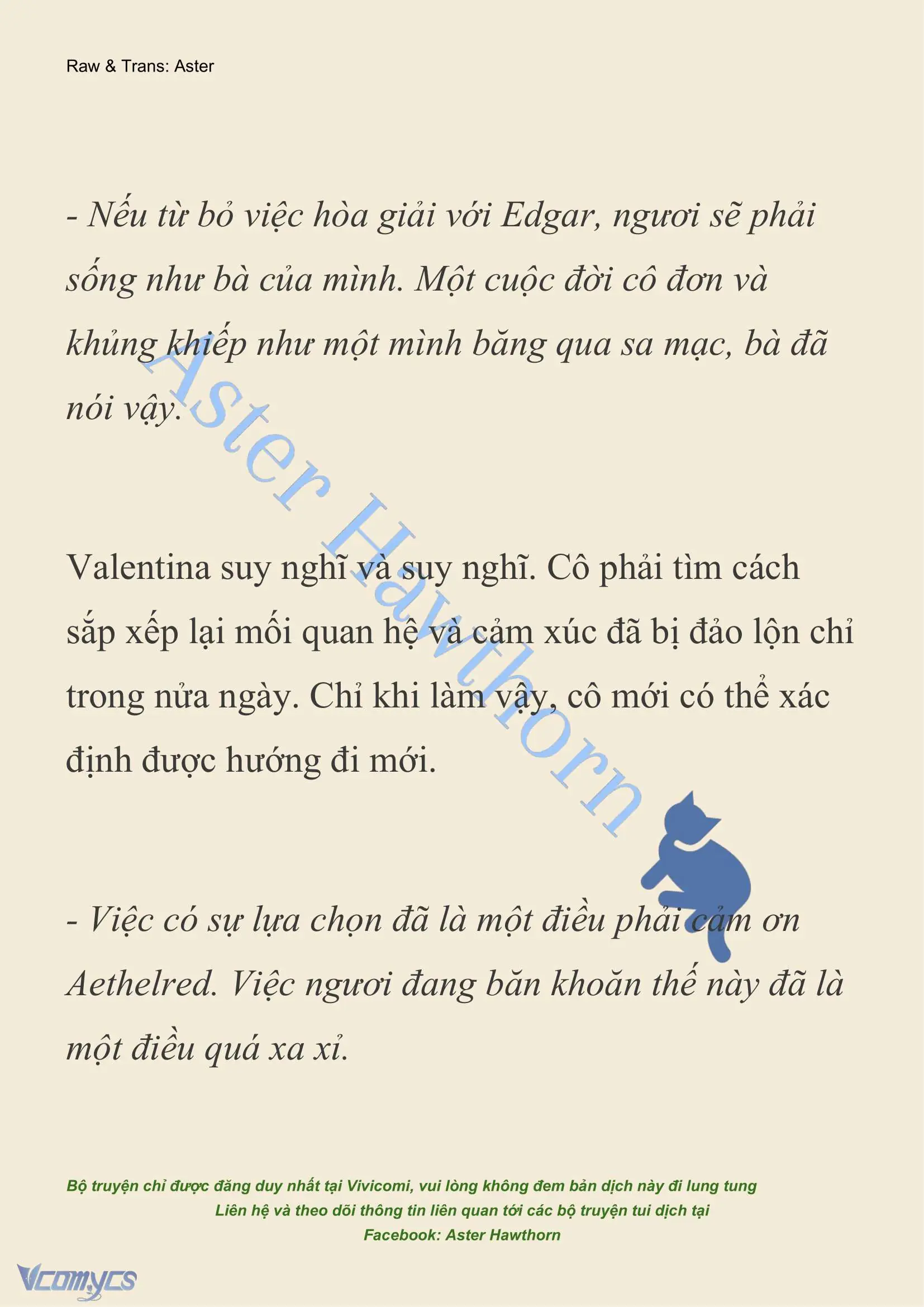 [NOVEL] Thiên Đường Của Valentina Chapter 68 - Trang 10