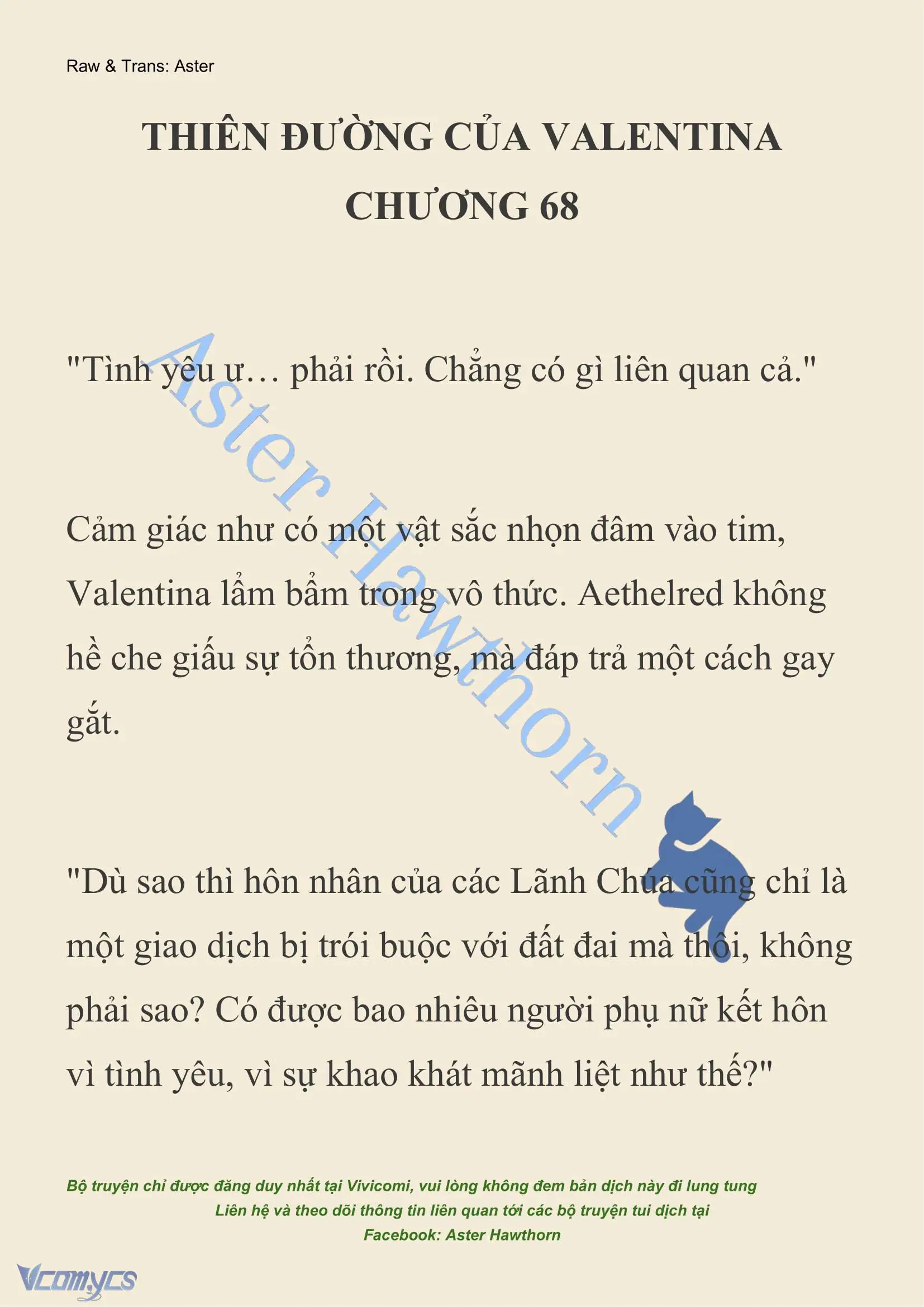 [NOVEL] Thiên Đường Của Valentina Chapter 68 - Trang 3