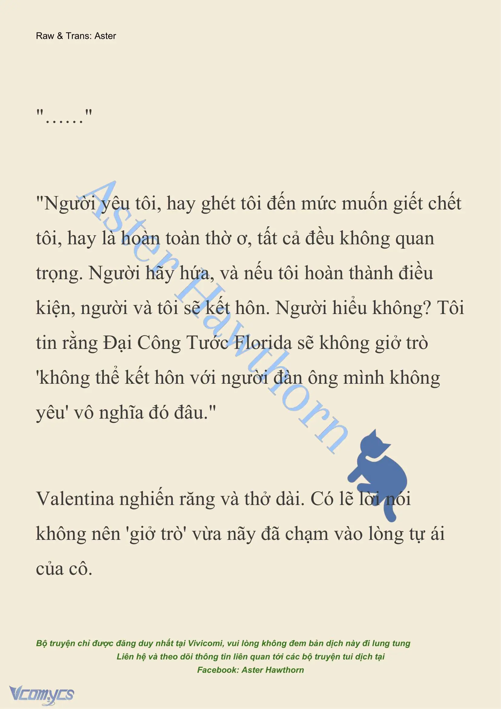 [NOVEL] Thiên Đường Của Valentina Chapter 68 - Trang 8
