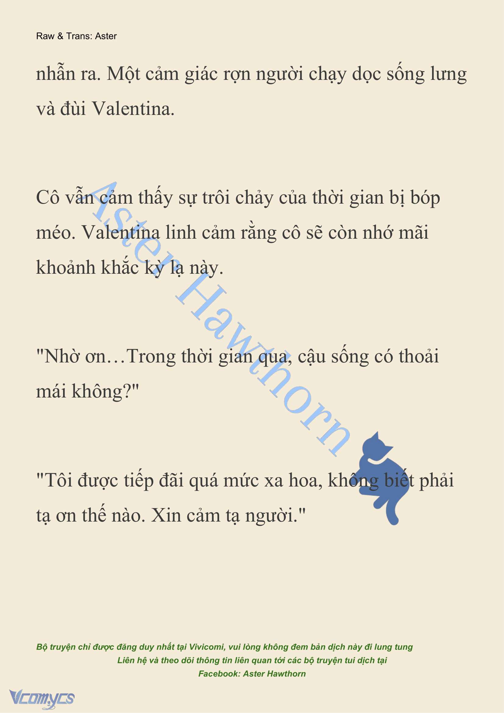 [NOVEL] Thiên Đường Của Valentina Chapter 7 - Trang 12