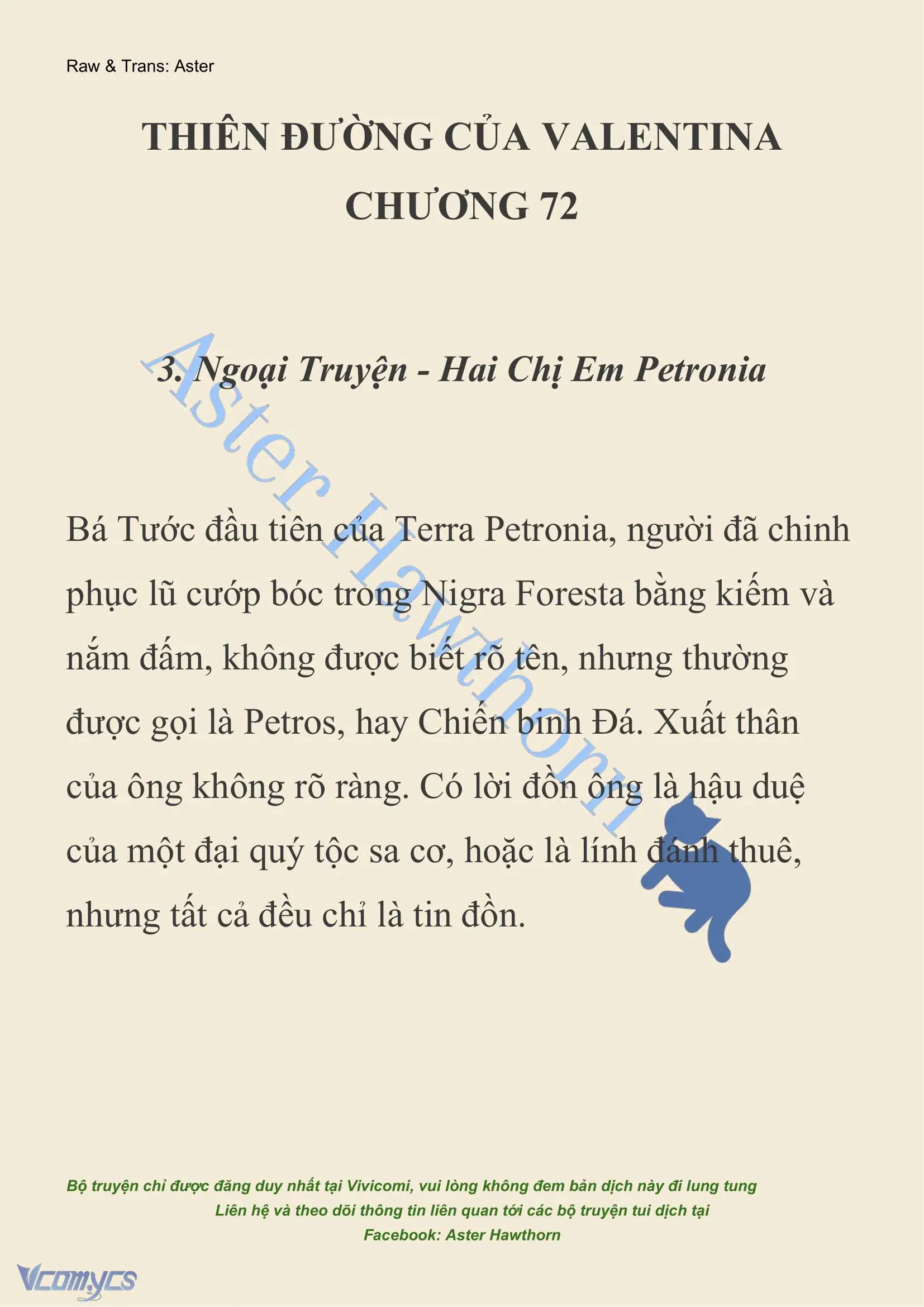 [NOVEL] Thiên Đường Của Valentina Chapter 72 - Trang 3