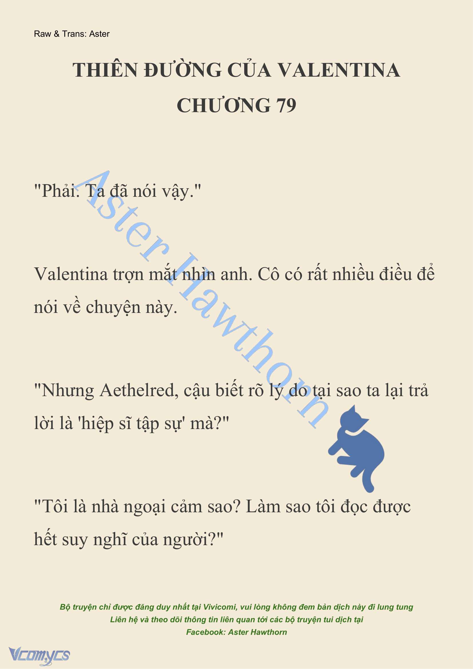 [NOVEL] Thiên Đường Của Valentina Chapter 79 - Trang 2