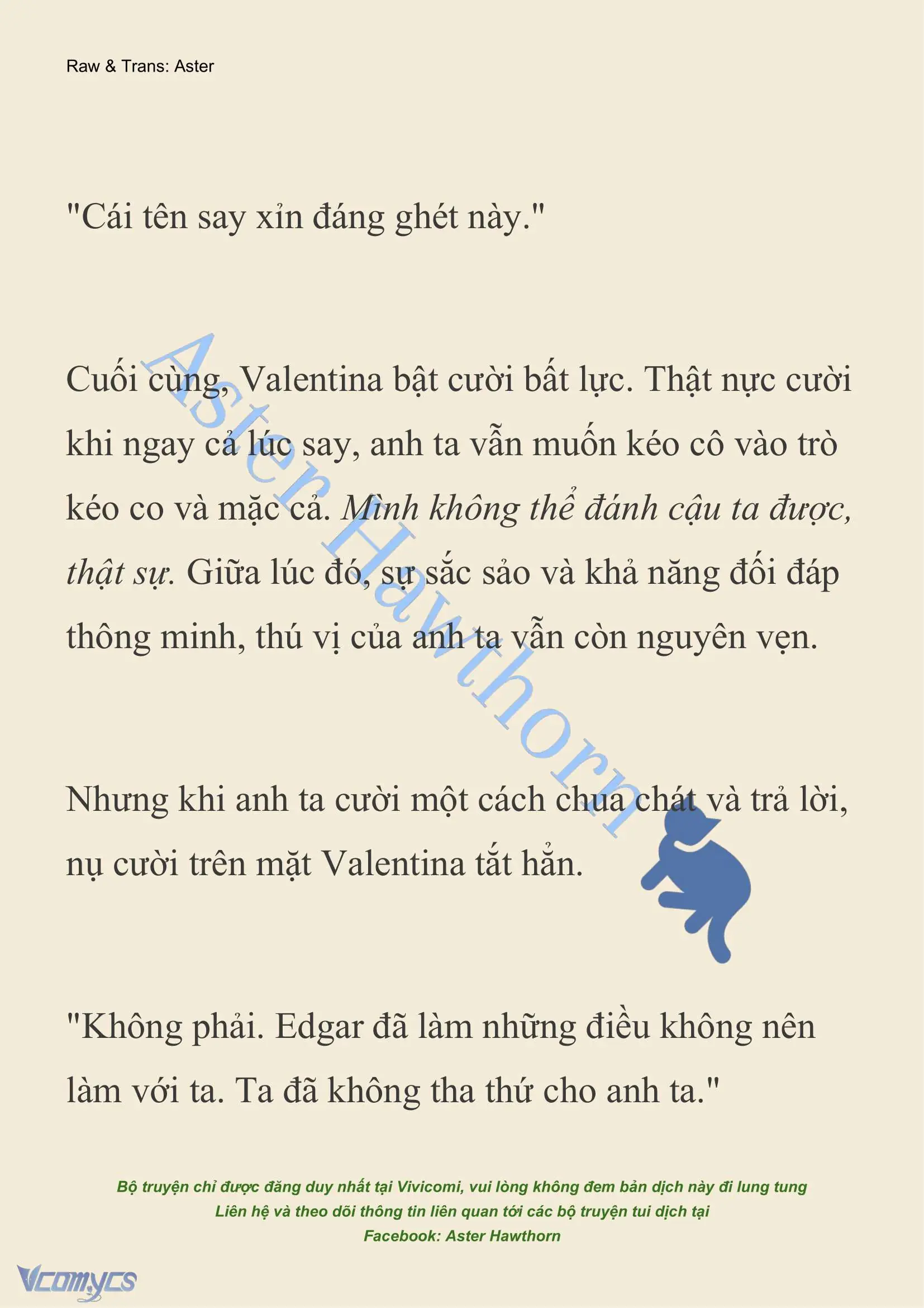 [NOVEL] Thiên Đường Của Valentina Chapter 79 - Trang 7