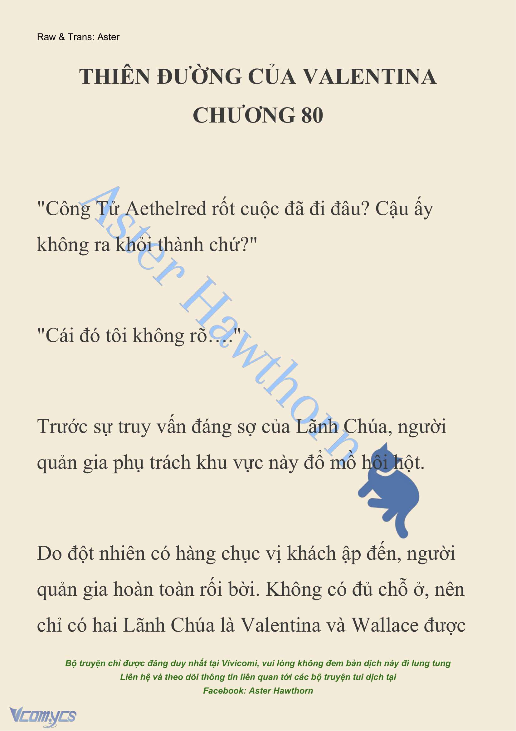 [NOVEL] Thiên Đường Của Valentina Chapter 80 - Trang 2