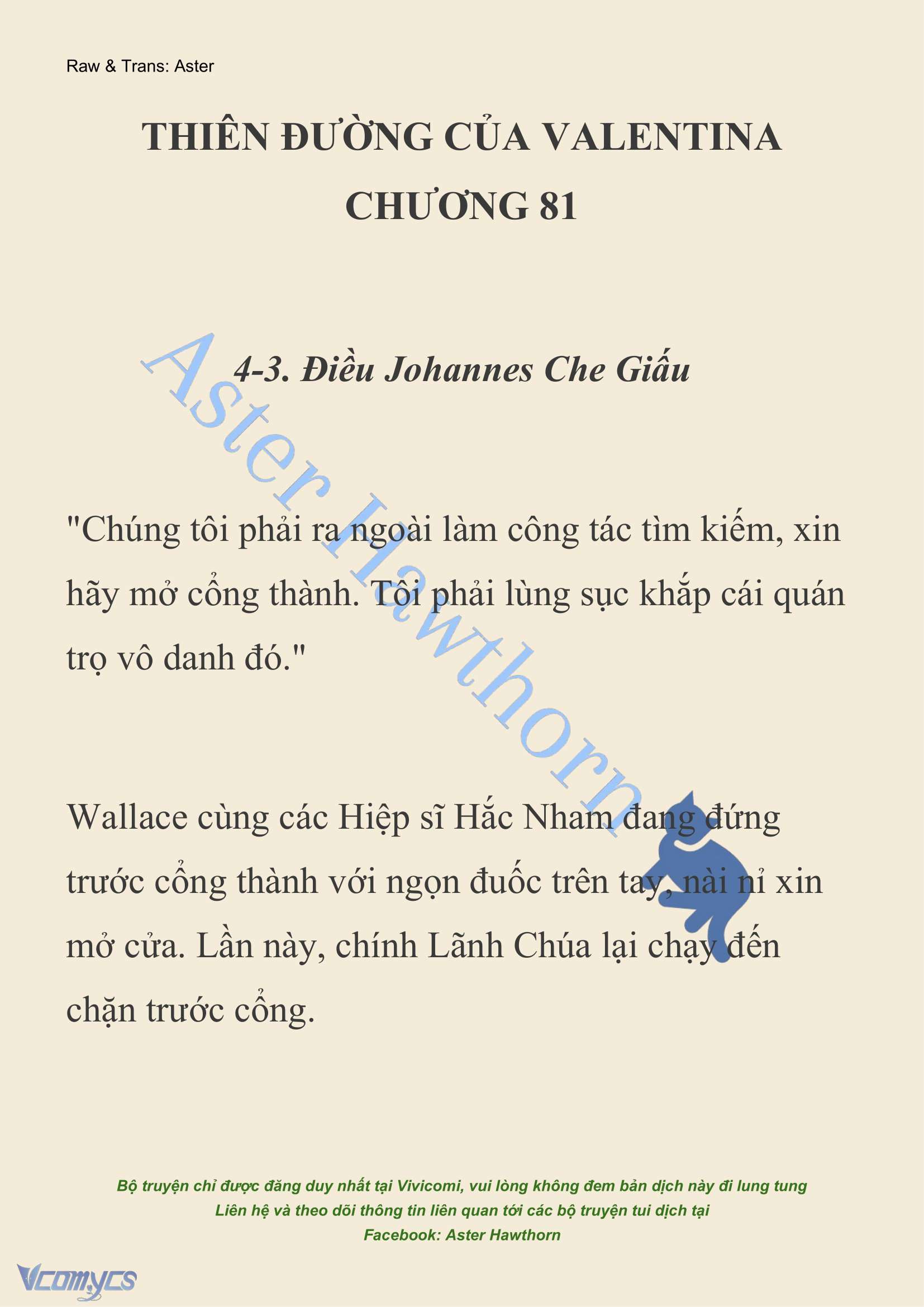 [NOVEL] Thiên Đường Của Valentina Chapter 81 - Trang 2
