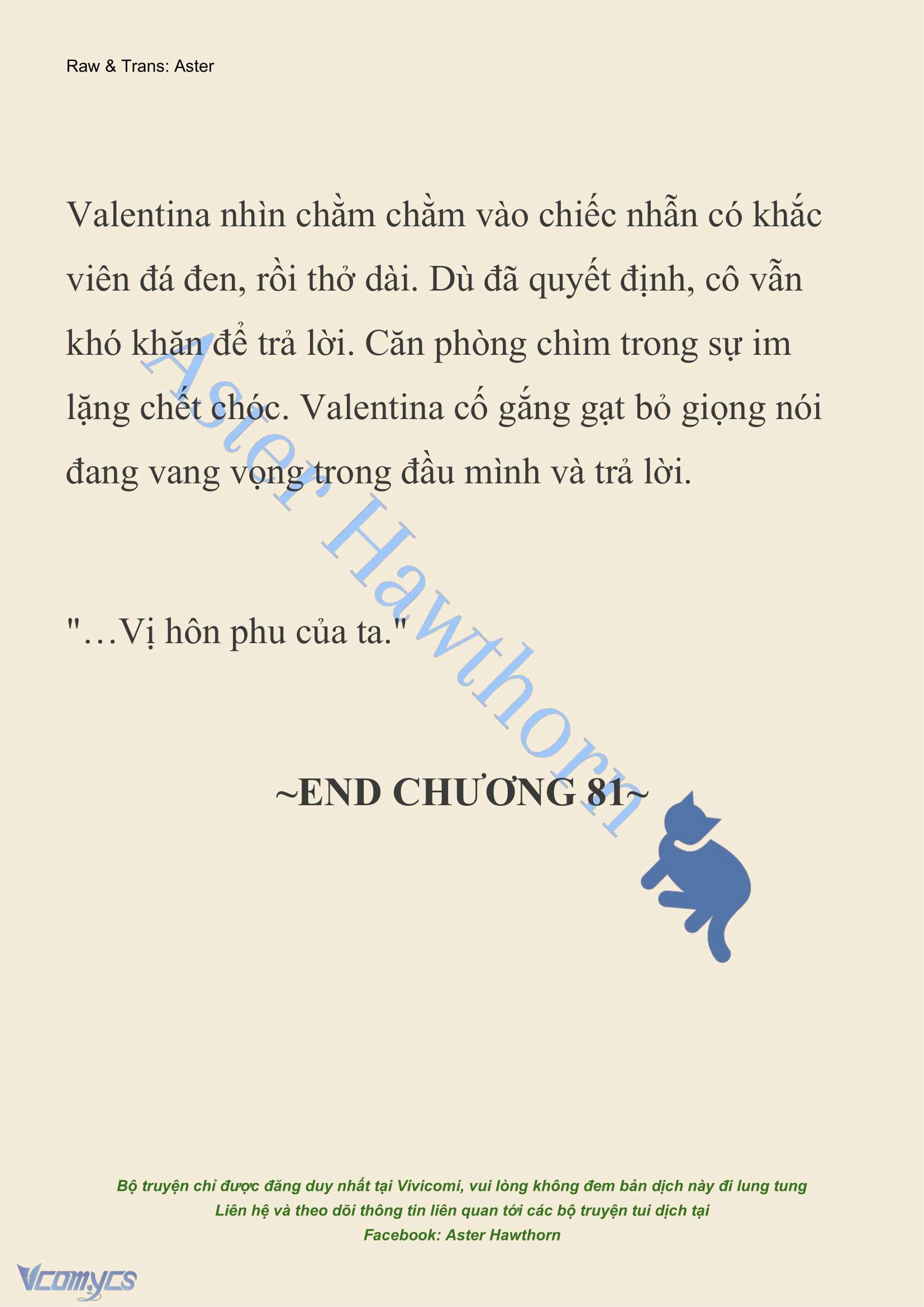 [NOVEL] Thiên Đường Của Valentina Chapter 81 - Trang 22