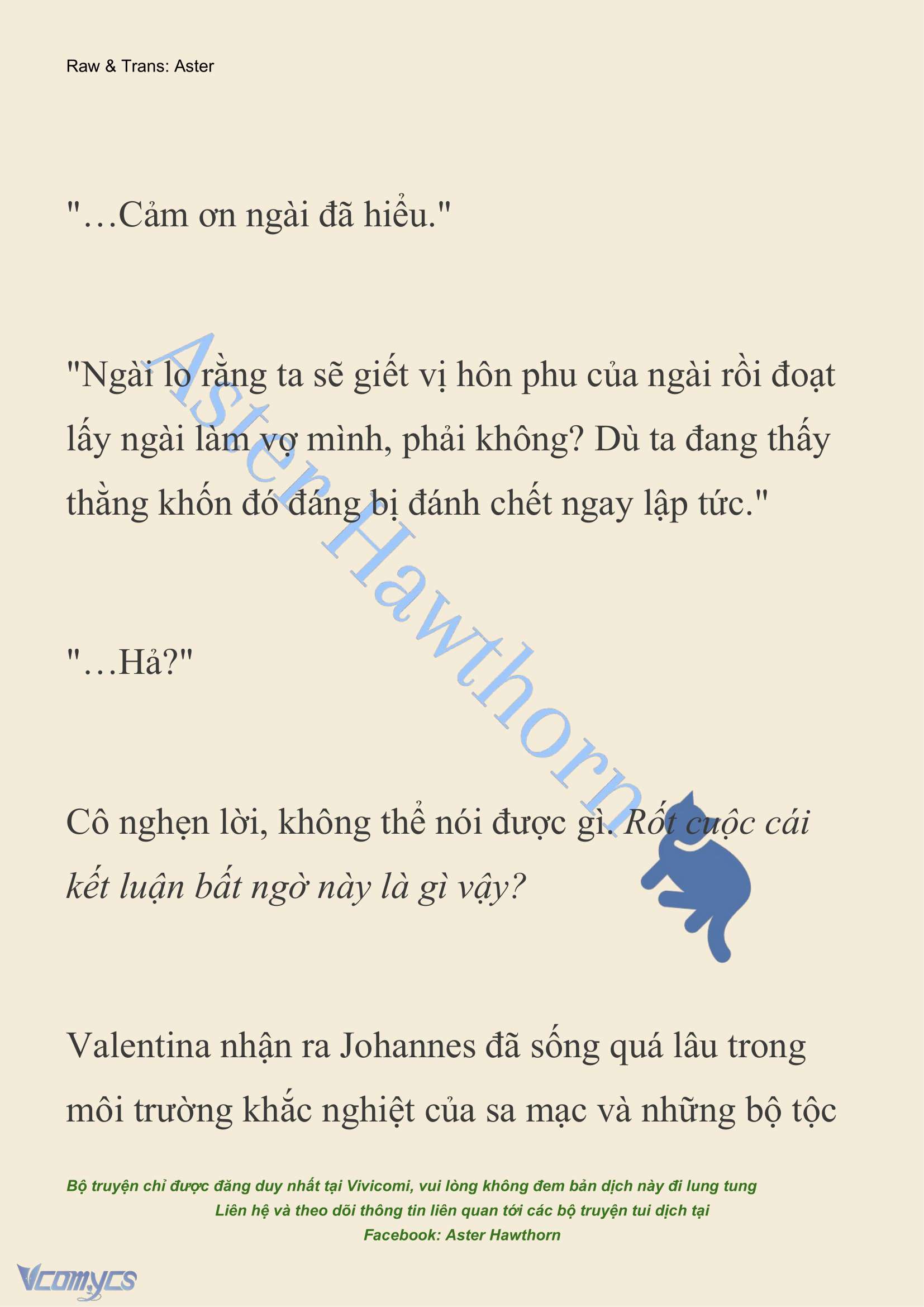 [NOVEL] Thiên Đường Của Valentina Chapter 82 - Trang 10