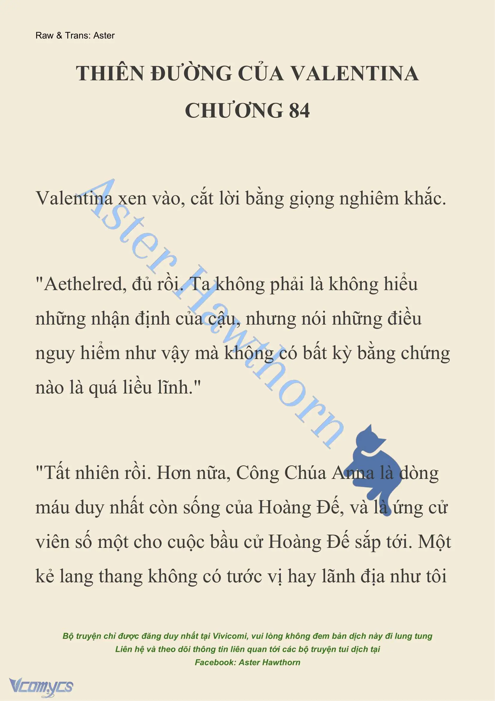 [NOVEL] Thiên Đường Của Valentina Chapter 84 - Trang 2