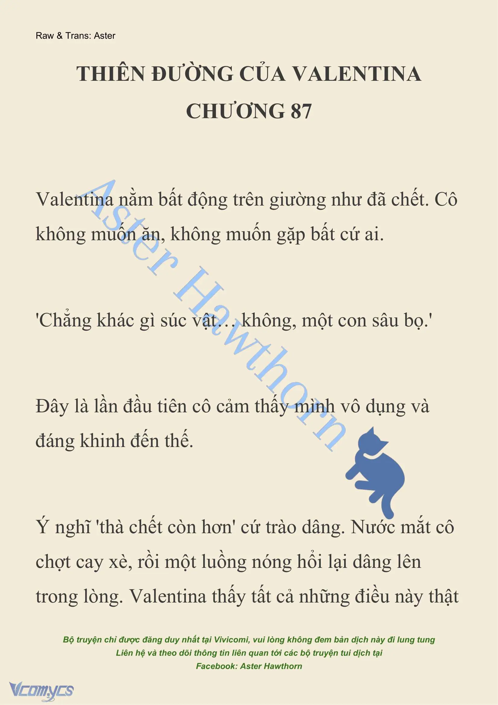 [NOVEL] Thiên Đường Của Valentina Chapter 87 - Trang 2