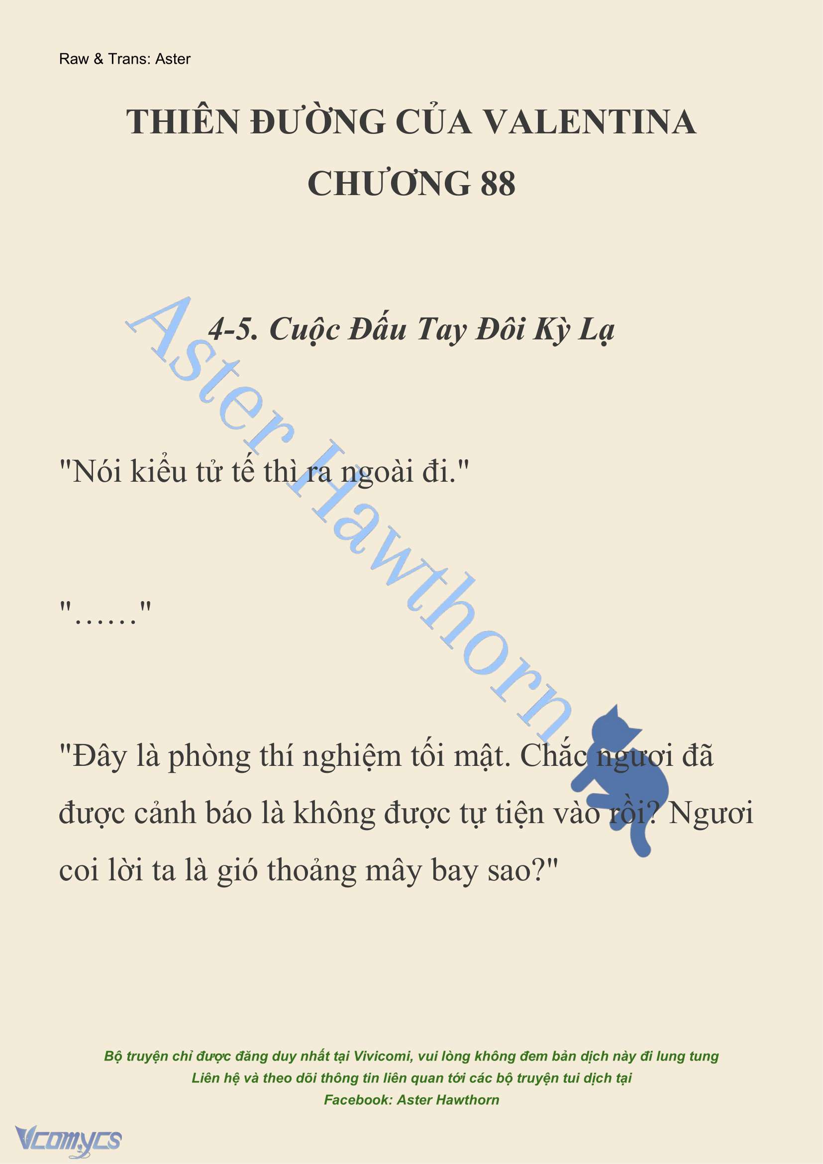 [NOVEL] Thiên Đường Của Valentina Chapter 88 - Trang 2