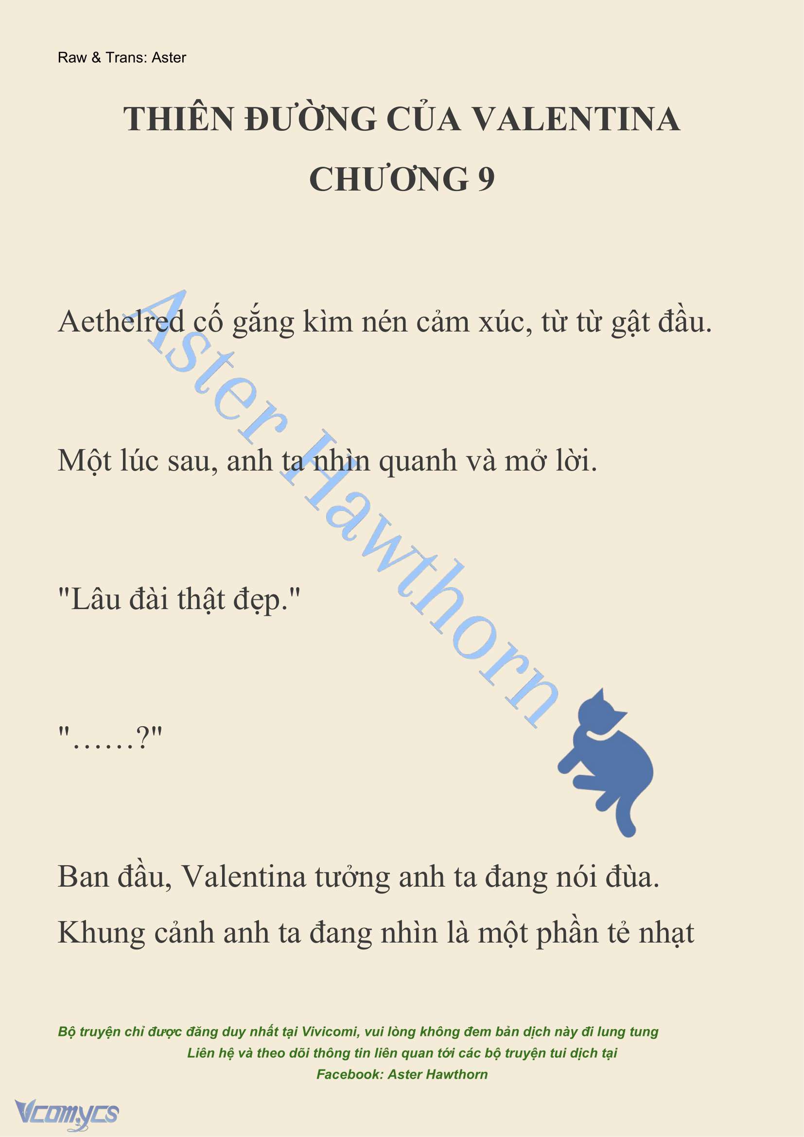[NOVEL] Thiên Đường Của Valentina Chapter 9 - Trang 3
