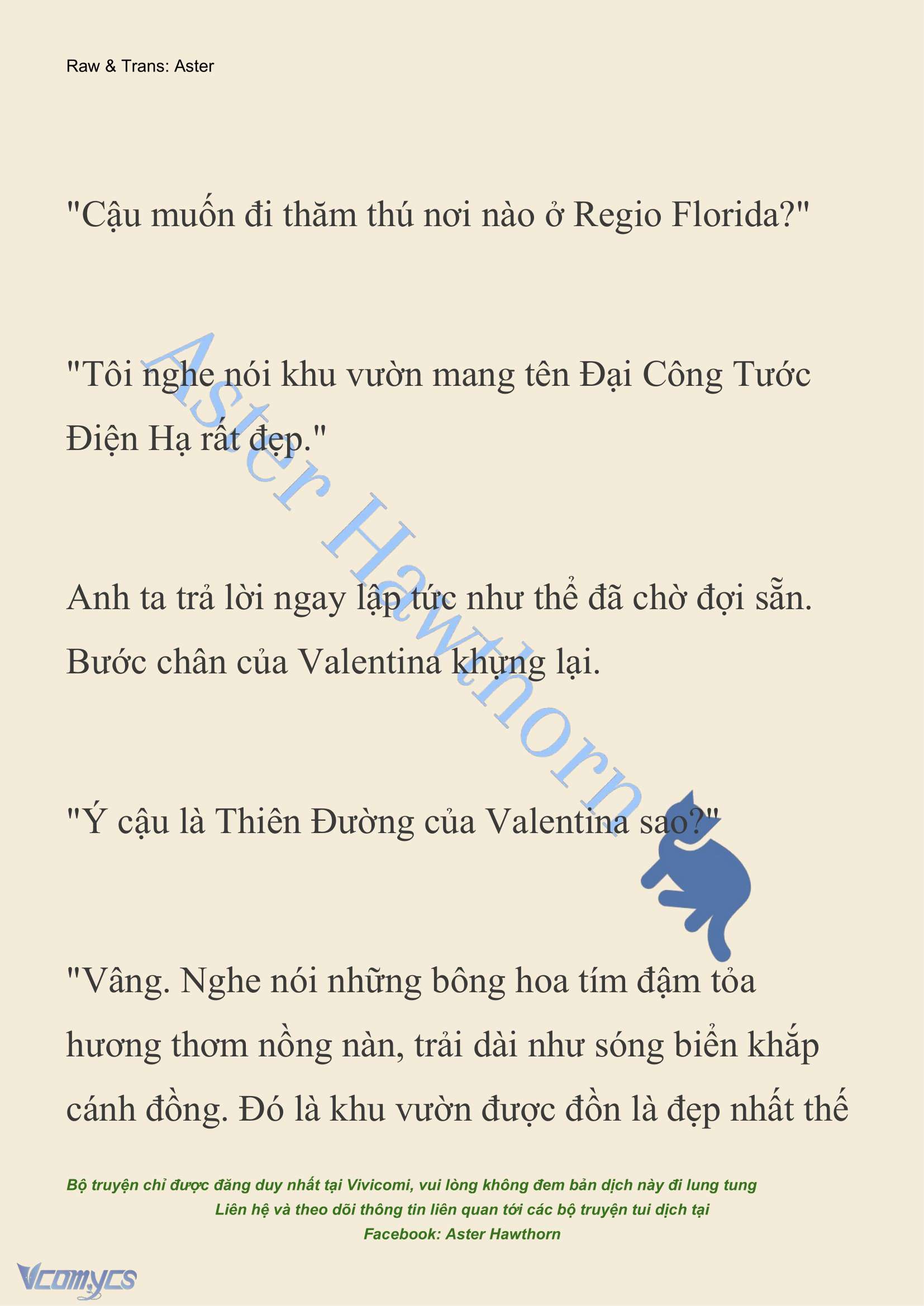 [NOVEL] Thiên Đường Của Valentina Chapter 9 - Trang 7