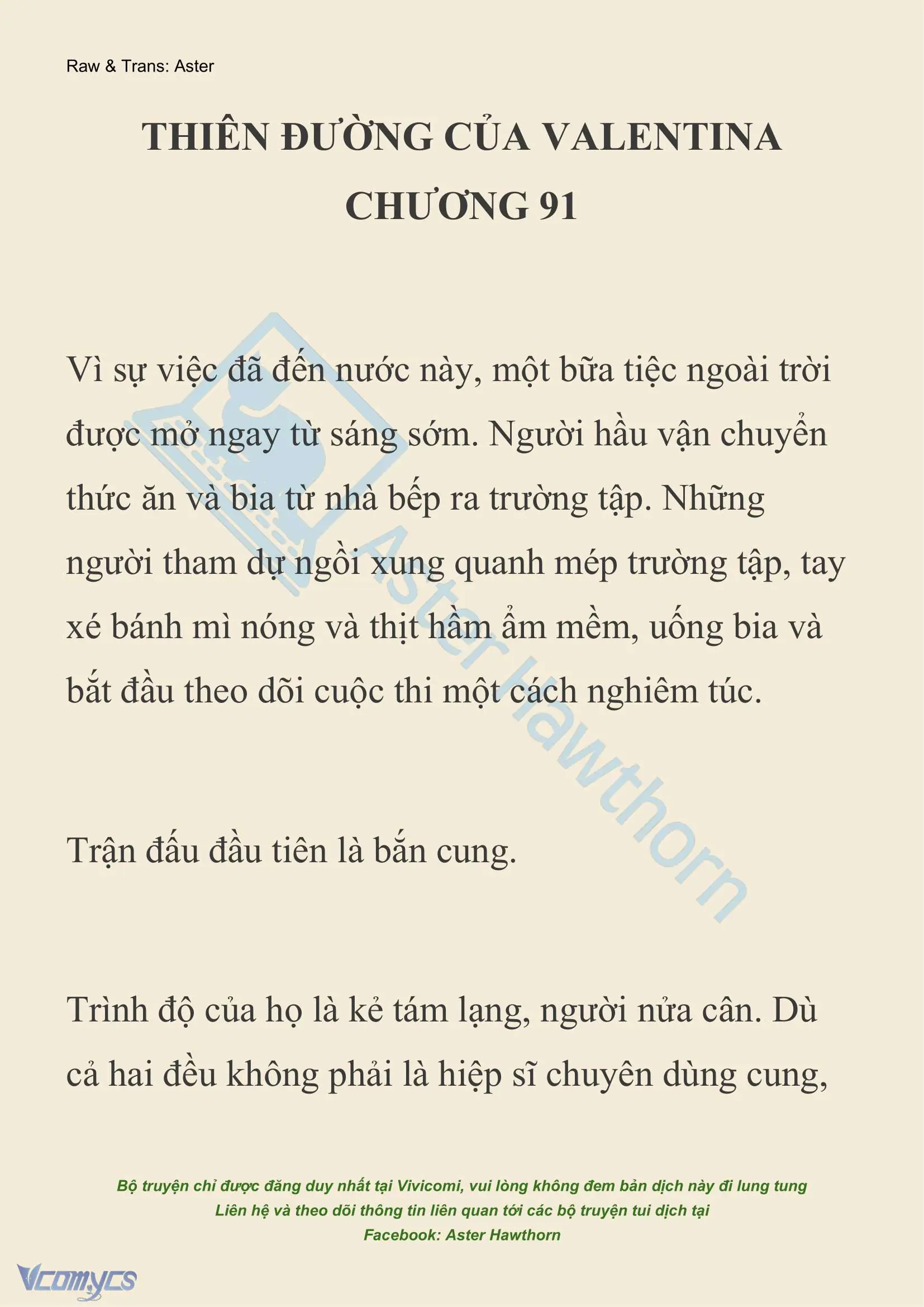 [NOVEL] Thiên Đường Của Valentina Chapter 91 - Trang 2