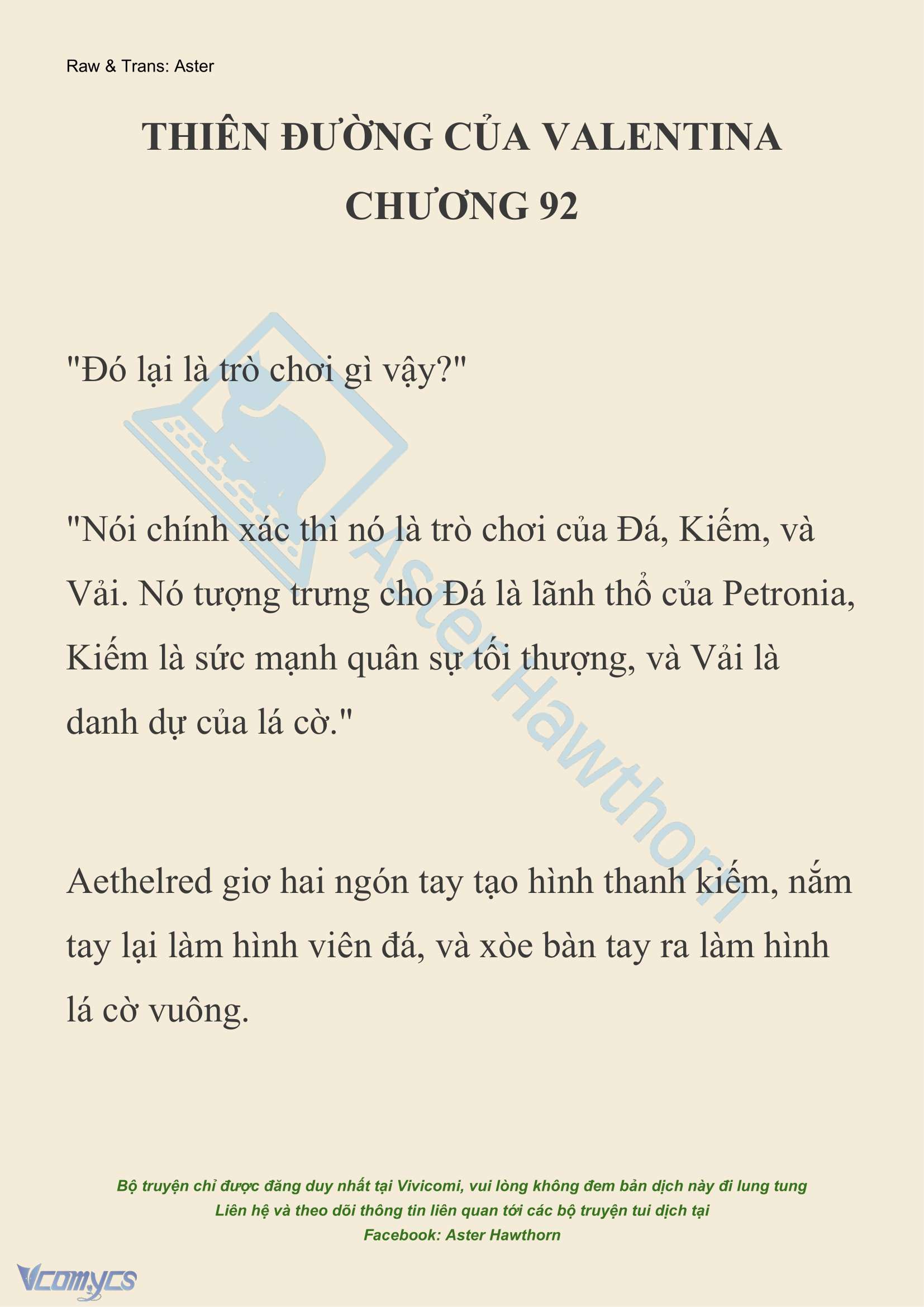 [NOVEL] Thiên Đường Của Valentina Chapter 92 - Trang 2
