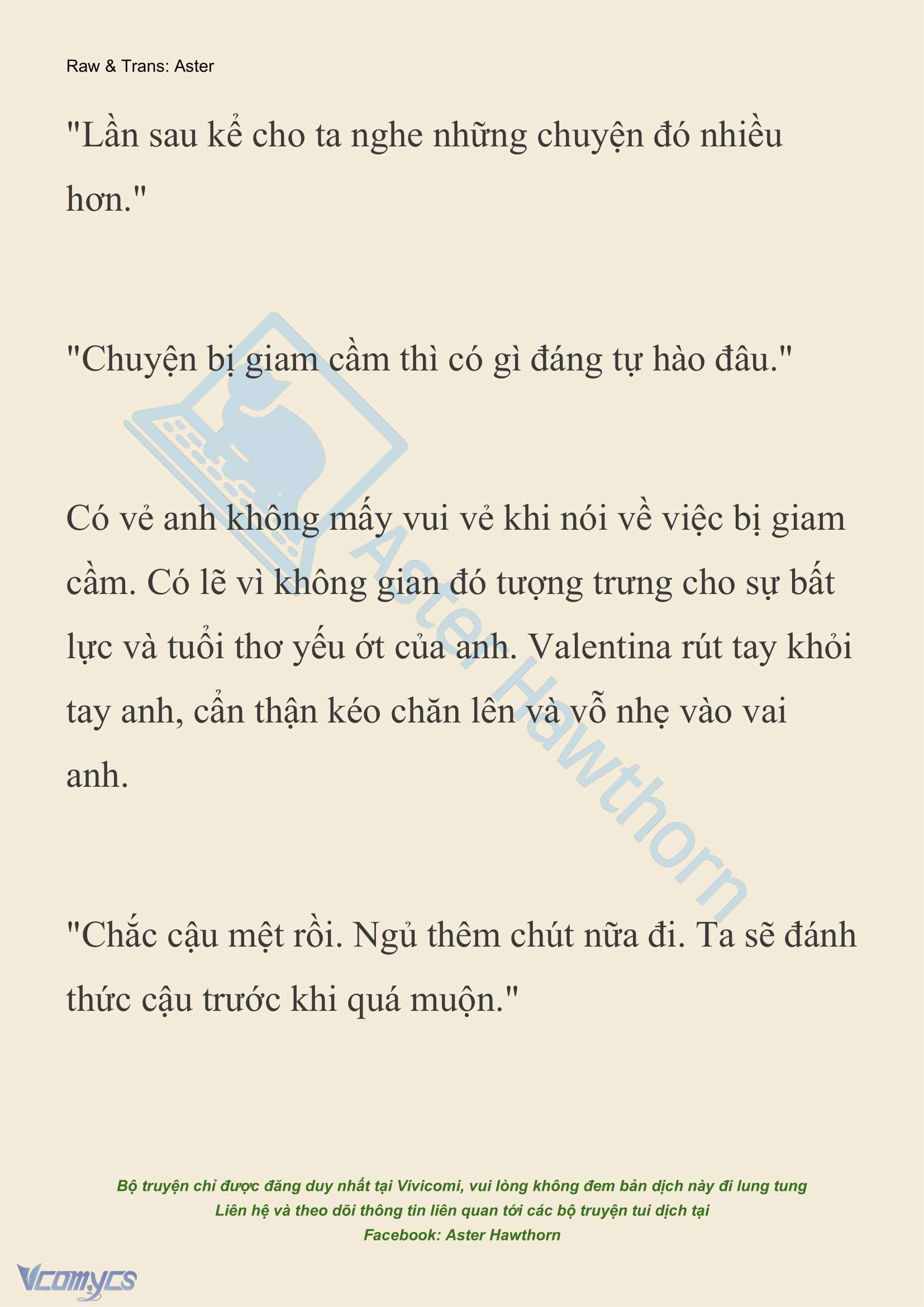 [NOVEL] Thiên Đường Của Valentina Chapter 99 - Trang 6