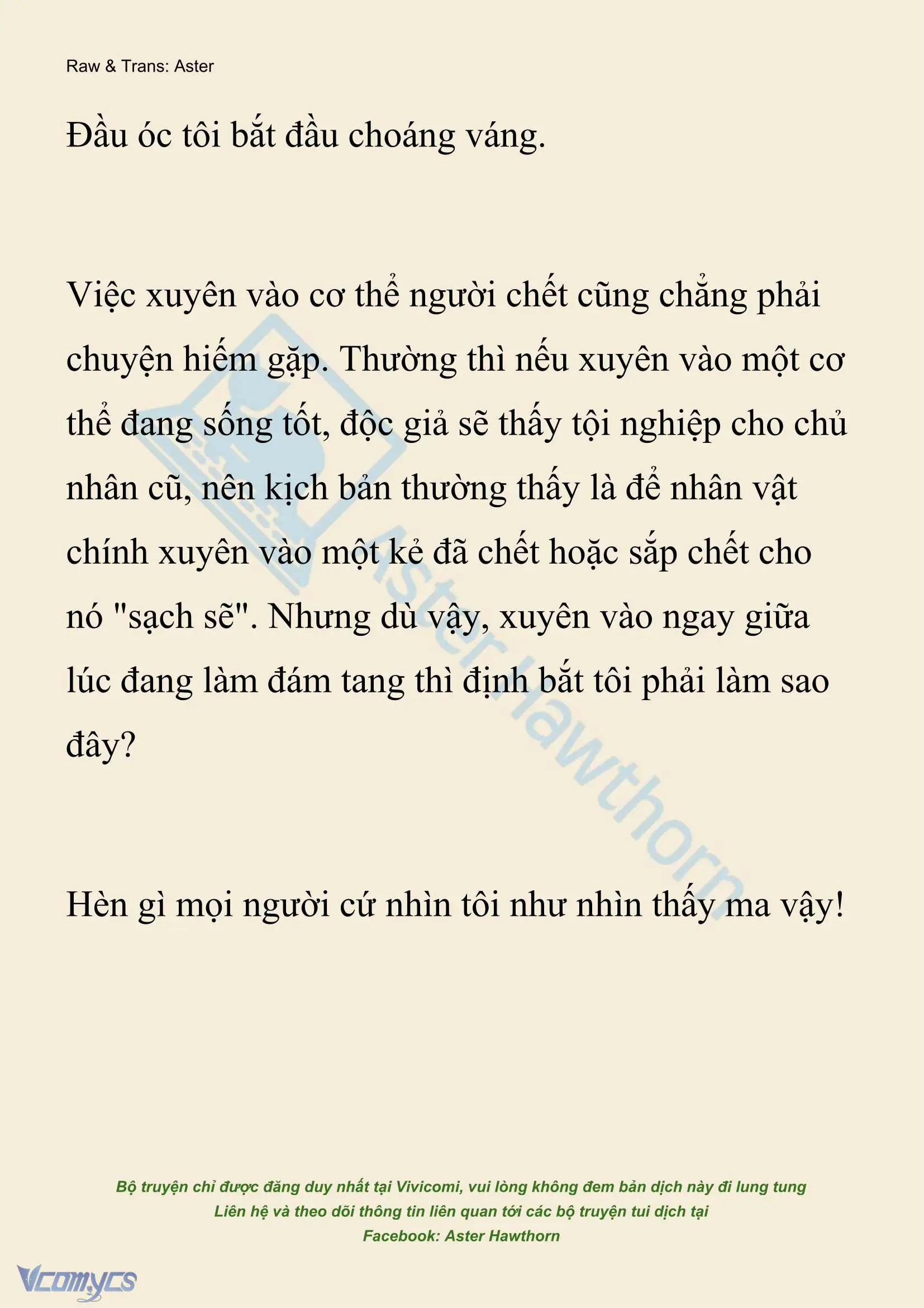 [NOVEL] Xuyên Vào Tiểu Thuyết, Tôi Thành Truyền Thuyết Rùng Rợn Chapter 1 - Trang 19
