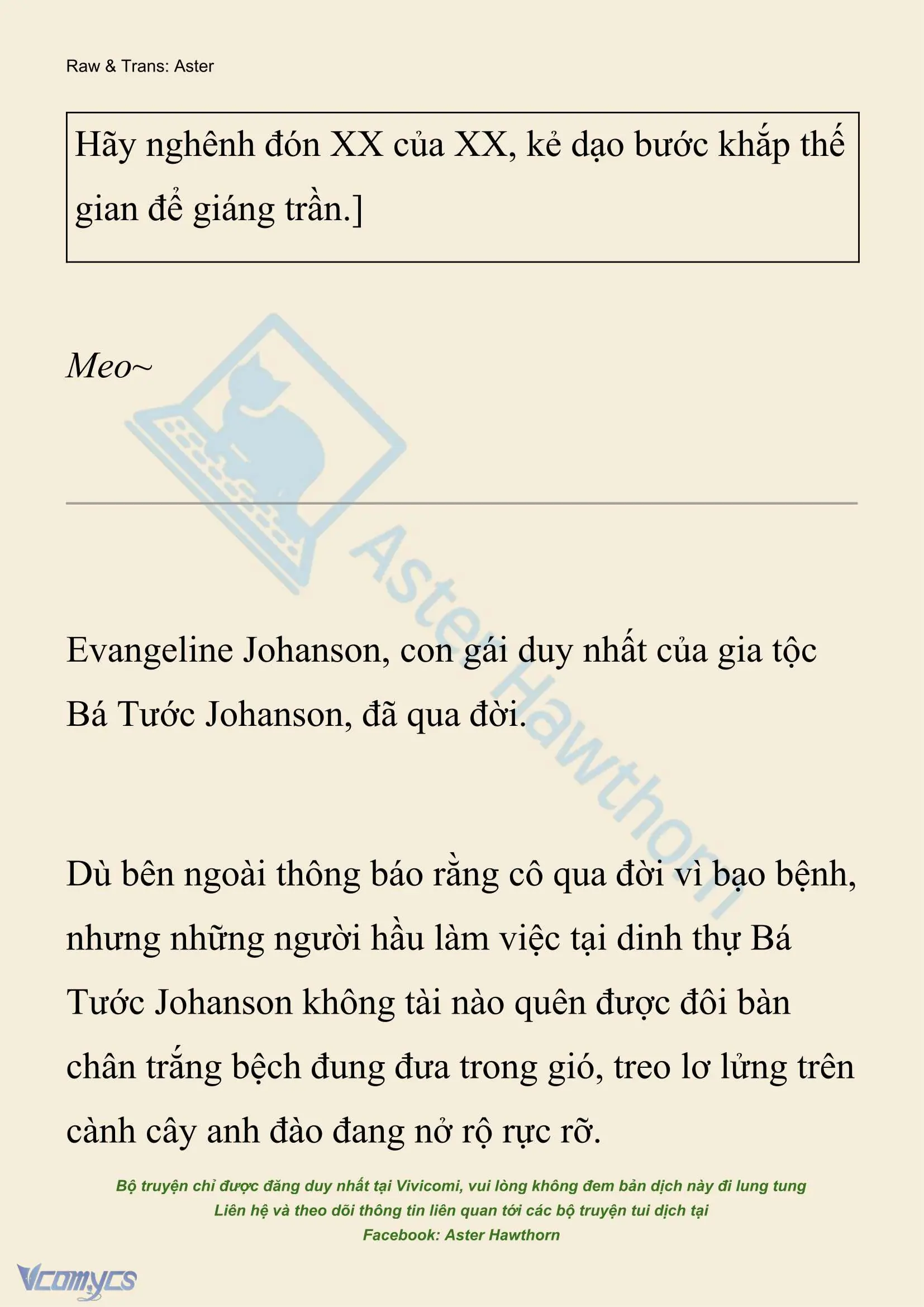 [NOVEL] Xuyên Vào Tiểu Thuyết, Tôi Thành Truyền Thuyết Rùng Rợn Chapter 1 - Trang 3
