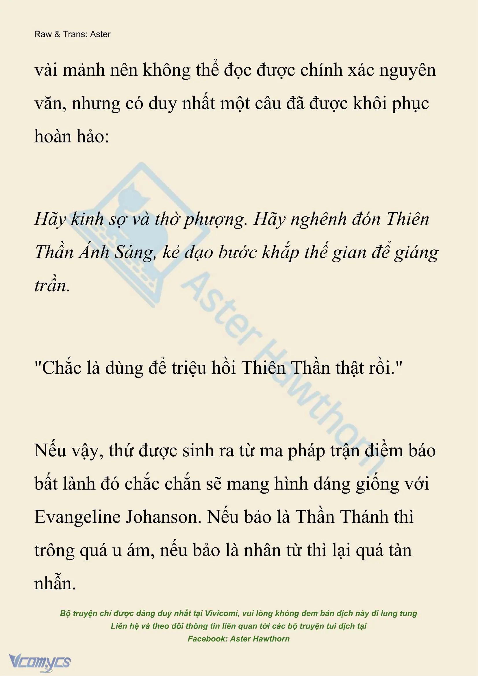 [NOVEL] Xuyên Vào Tiểu Thuyết, Tôi Thành Truyền Thuyết Rùng Rợn Chapter 12 - Trang 9