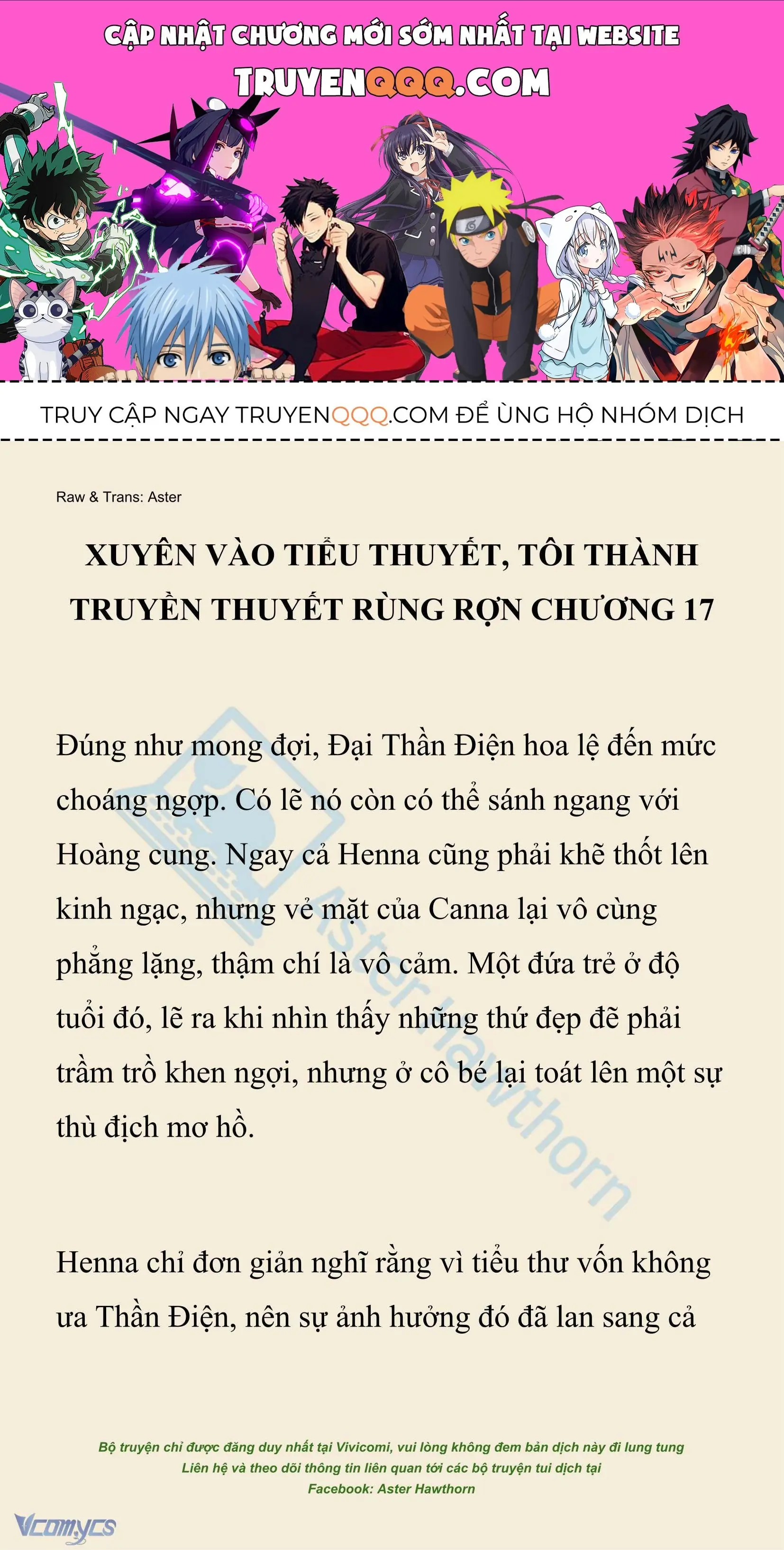 [NOVEL] Xuyên Vào Tiểu Thuyết, Tôi Thành Truyền Thuyết Rùng Rợn Chapter 17 - Trang 2