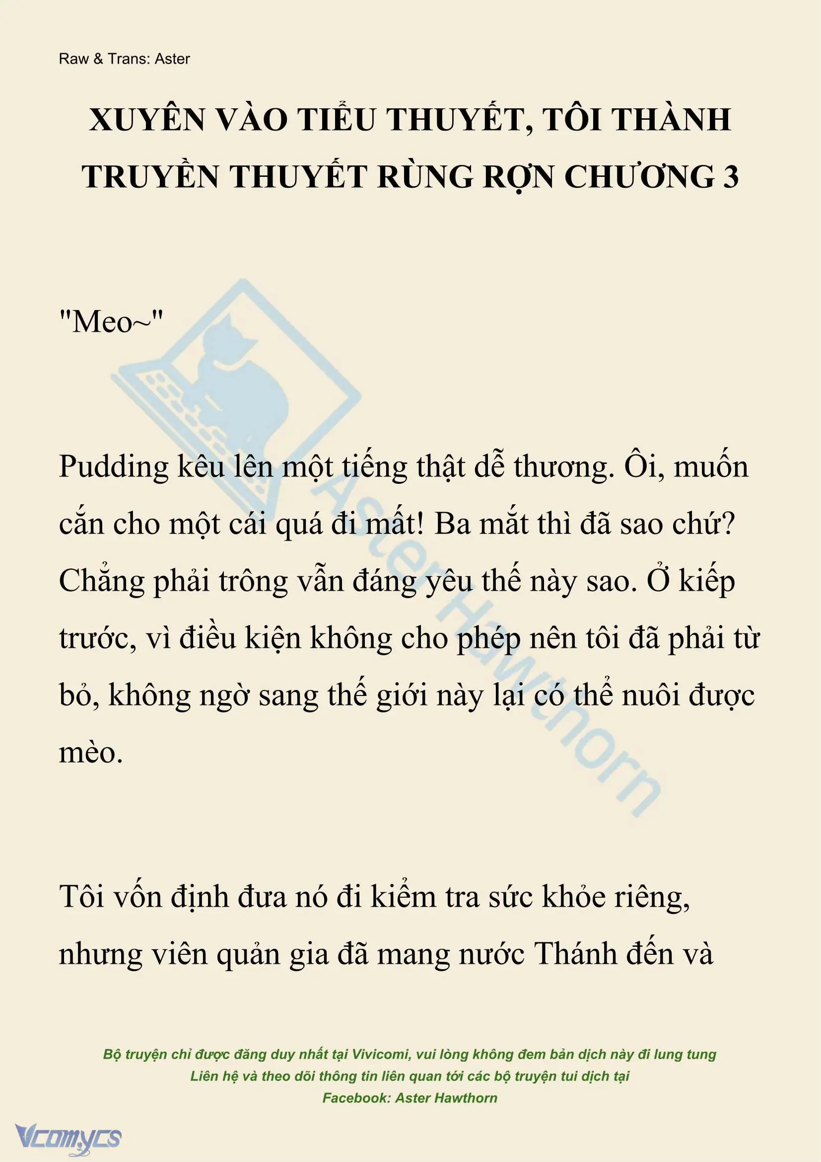 [NOVEL] Xuyên Vào Tiểu Thuyết, Tôi Thành Truyền Thuyết Rùng Rợn Chapter 3 - Trang 2