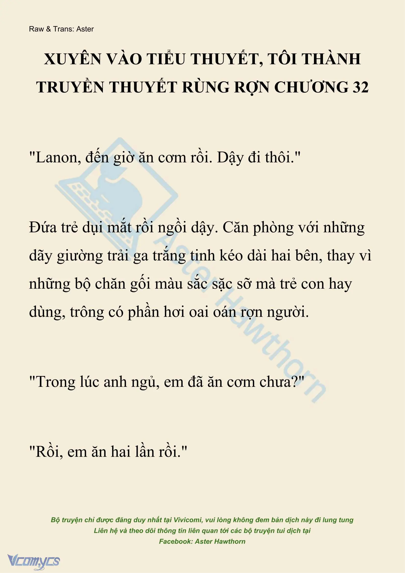 [NOVEL] Xuyên Vào Tiểu Thuyết, Tôi Thành Truyền Thuyết Rùng Rợn Chapter 32 - Trang 2