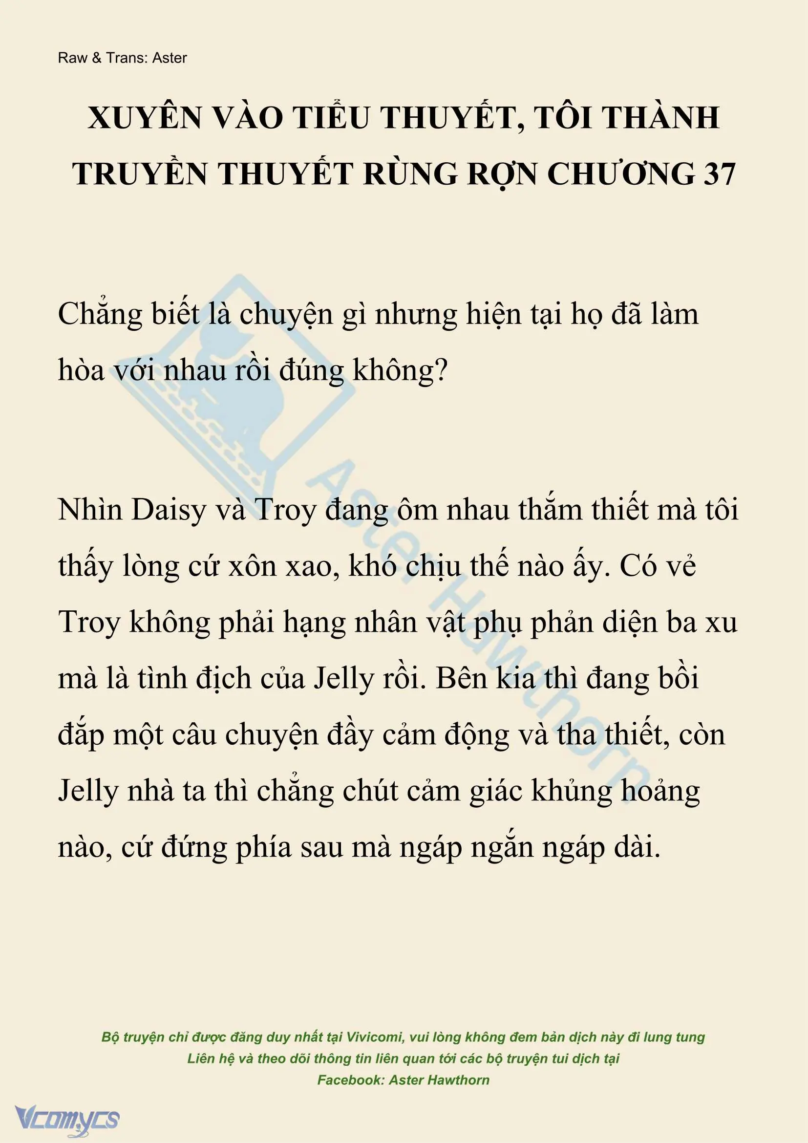 [NOVEL] Xuyên Vào Tiểu Thuyết, Tôi Thành Truyền Thuyết Rùng Rợn Chapter 37 - Trang 2