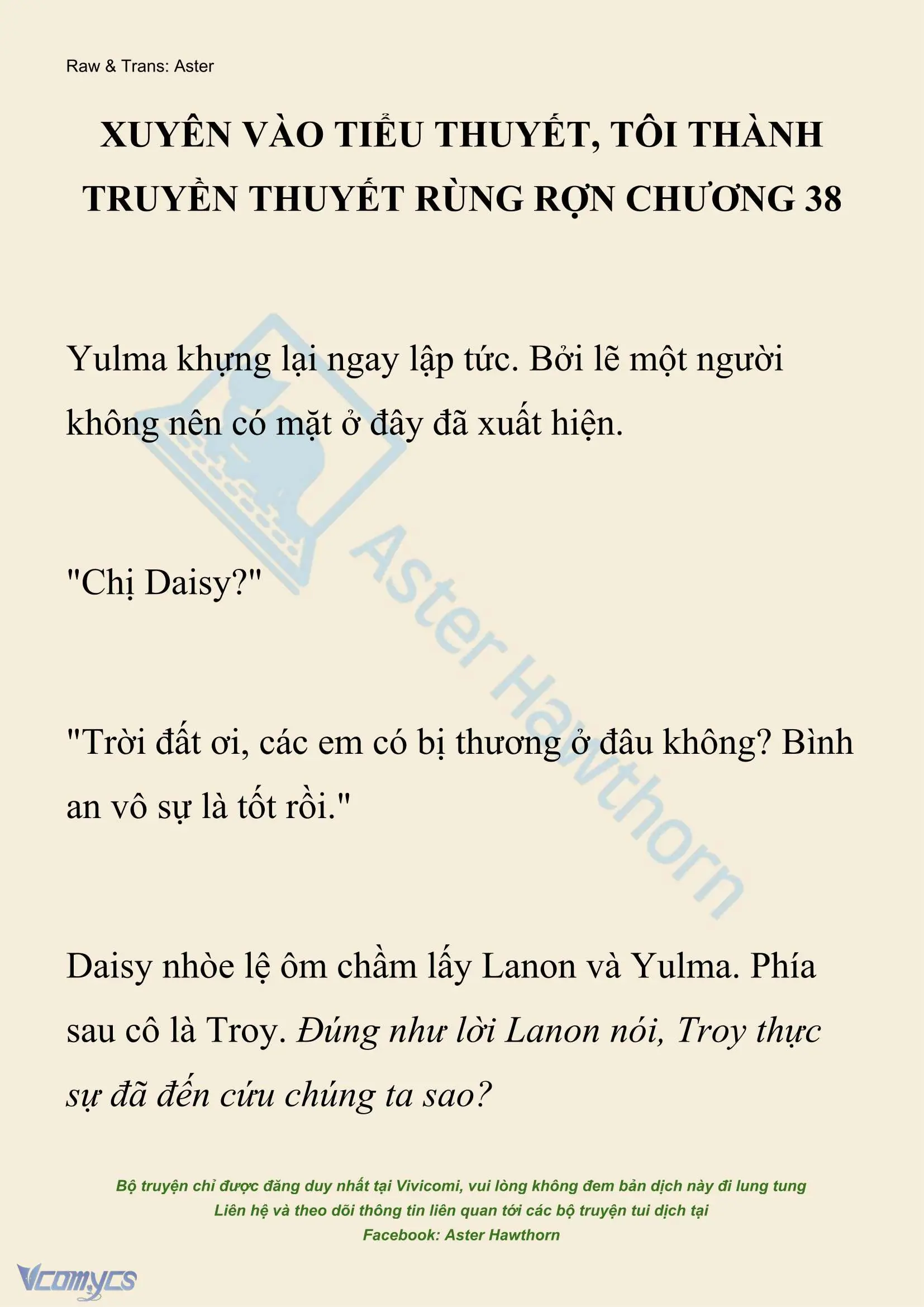 [NOVEL] Xuyên Vào Tiểu Thuyết, Tôi Thành Truyền Thuyết Rùng Rợn Chapter 38 - Trang 2