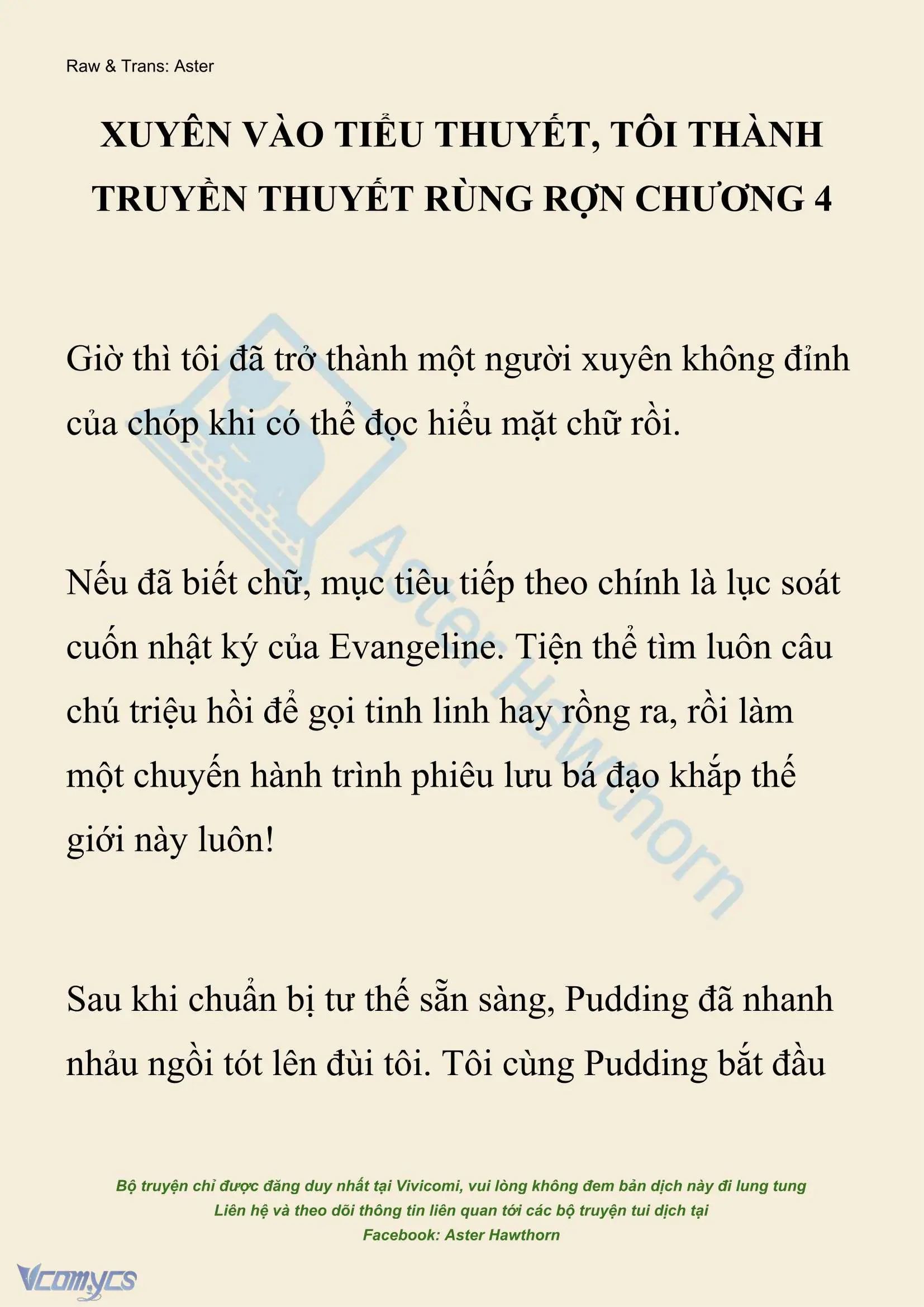 [NOVEL] Xuyên Vào Tiểu Thuyết, Tôi Thành Truyền Thuyết Rùng Rợn Chapter 4 - Trang 2