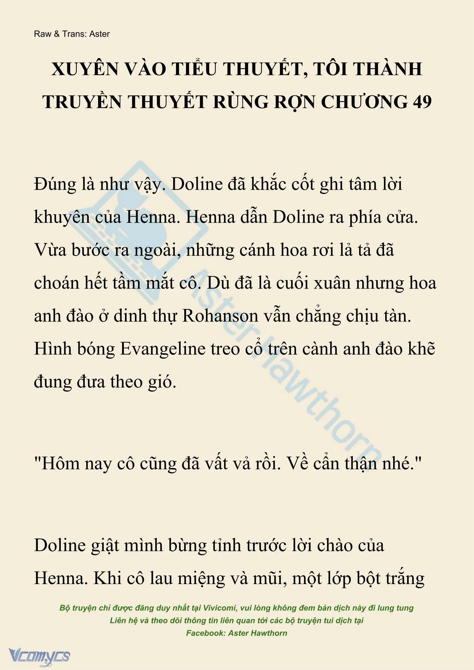 [NOVEL] Xuyên Vào Tiểu Thuyết, Tôi Thành Truyền Thuyết Rùng Rợn Chapter 49 - Trang 2