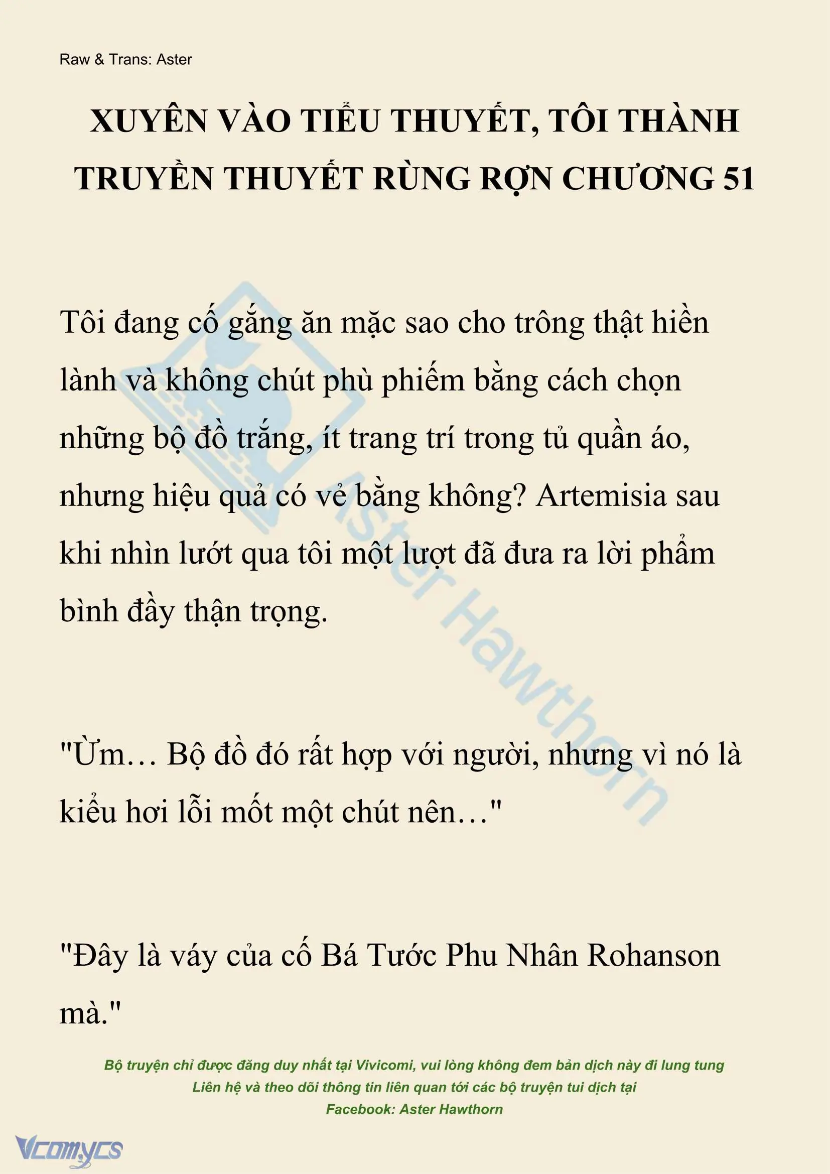 [NOVEL] Xuyên Vào Tiểu Thuyết, Tôi Thành Truyền Thuyết Rùng Rợn Chapter 51 - Trang 2