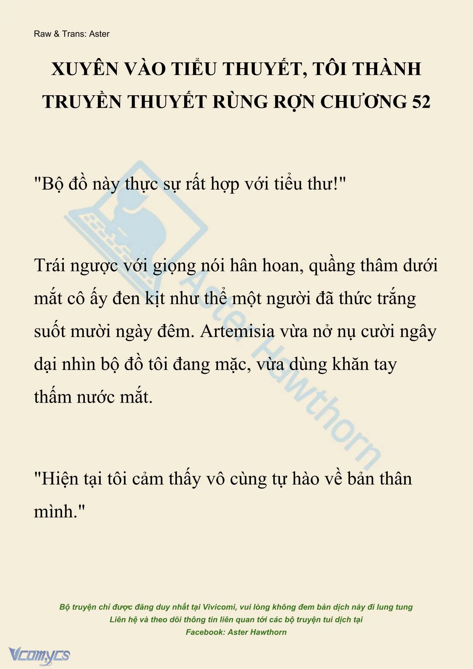 [NOVEL] Xuyên Vào Tiểu Thuyết, Tôi Thành Truyền Thuyết Rùng Rợn Chapter 52 - Trang 2