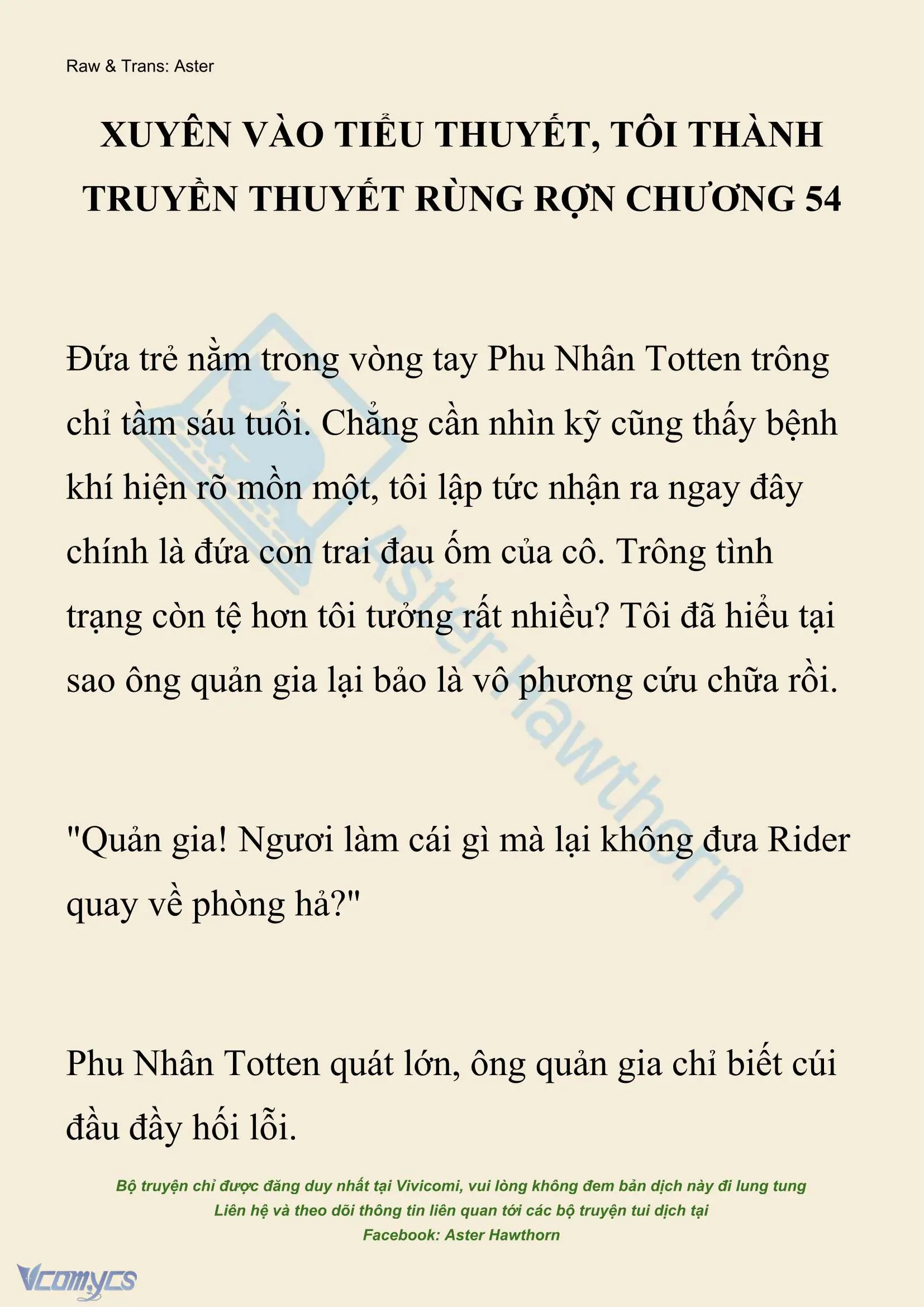 [NOVEL] Xuyên Vào Tiểu Thuyết, Tôi Thành Truyền Thuyết Rùng Rợn Chapter 54 - Trang 2