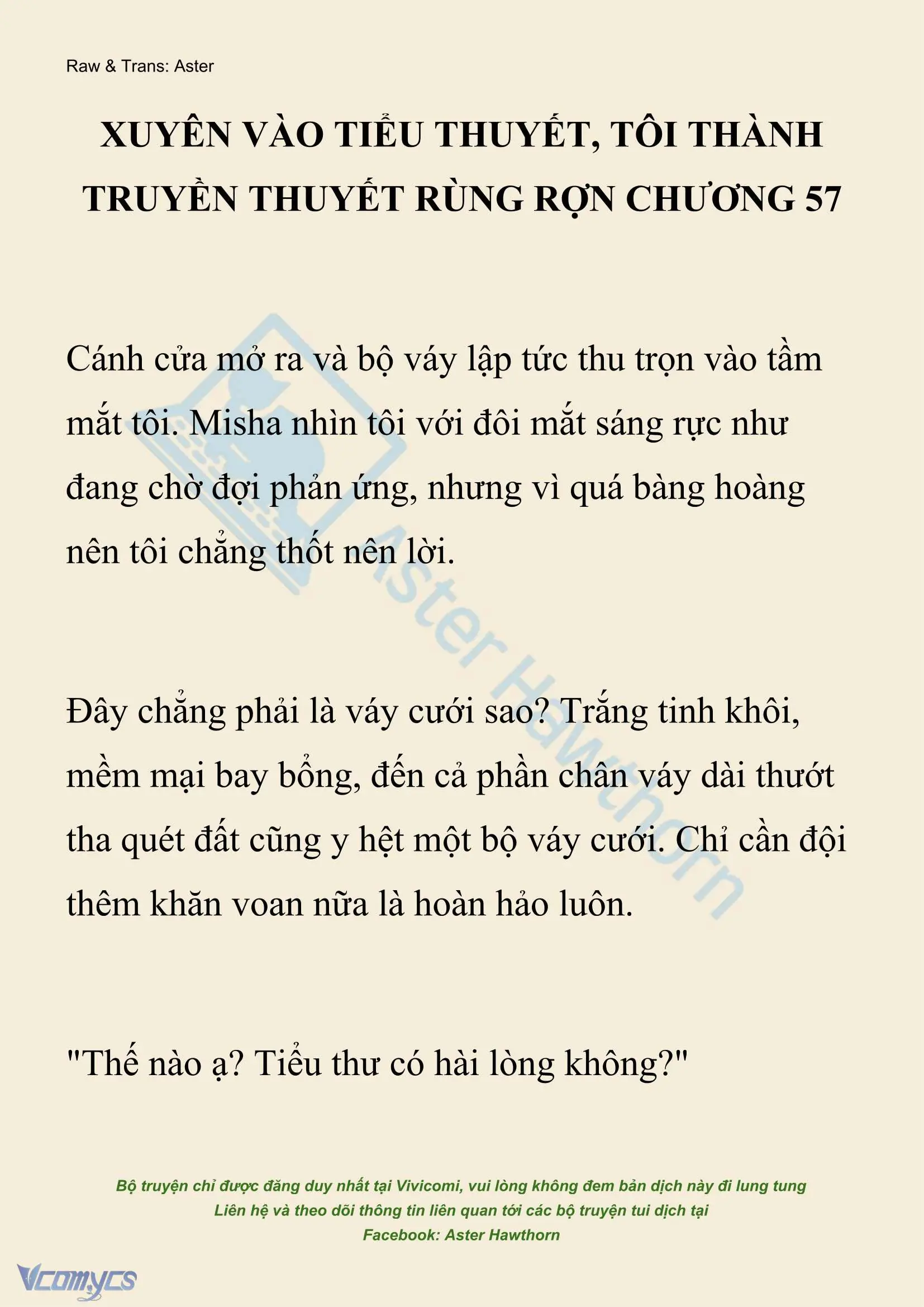 [NOVEL] Xuyên Vào Tiểu Thuyết, Tôi Thành Truyền Thuyết Rùng Rợn Chapter 57 - Trang 2