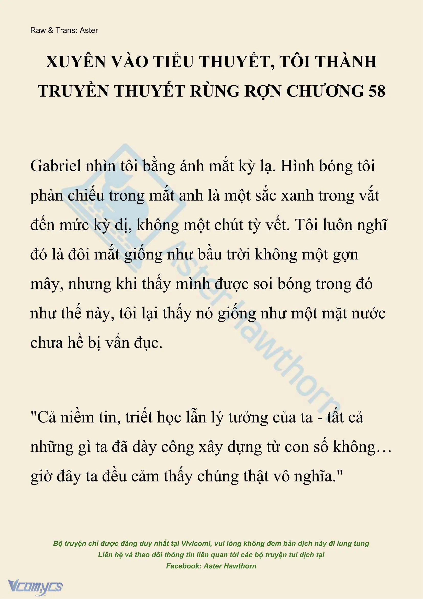 [NOVEL] Xuyên Vào Tiểu Thuyết, Tôi Thành Truyền Thuyết Rùng Rợn Chapter 58 - Trang 2