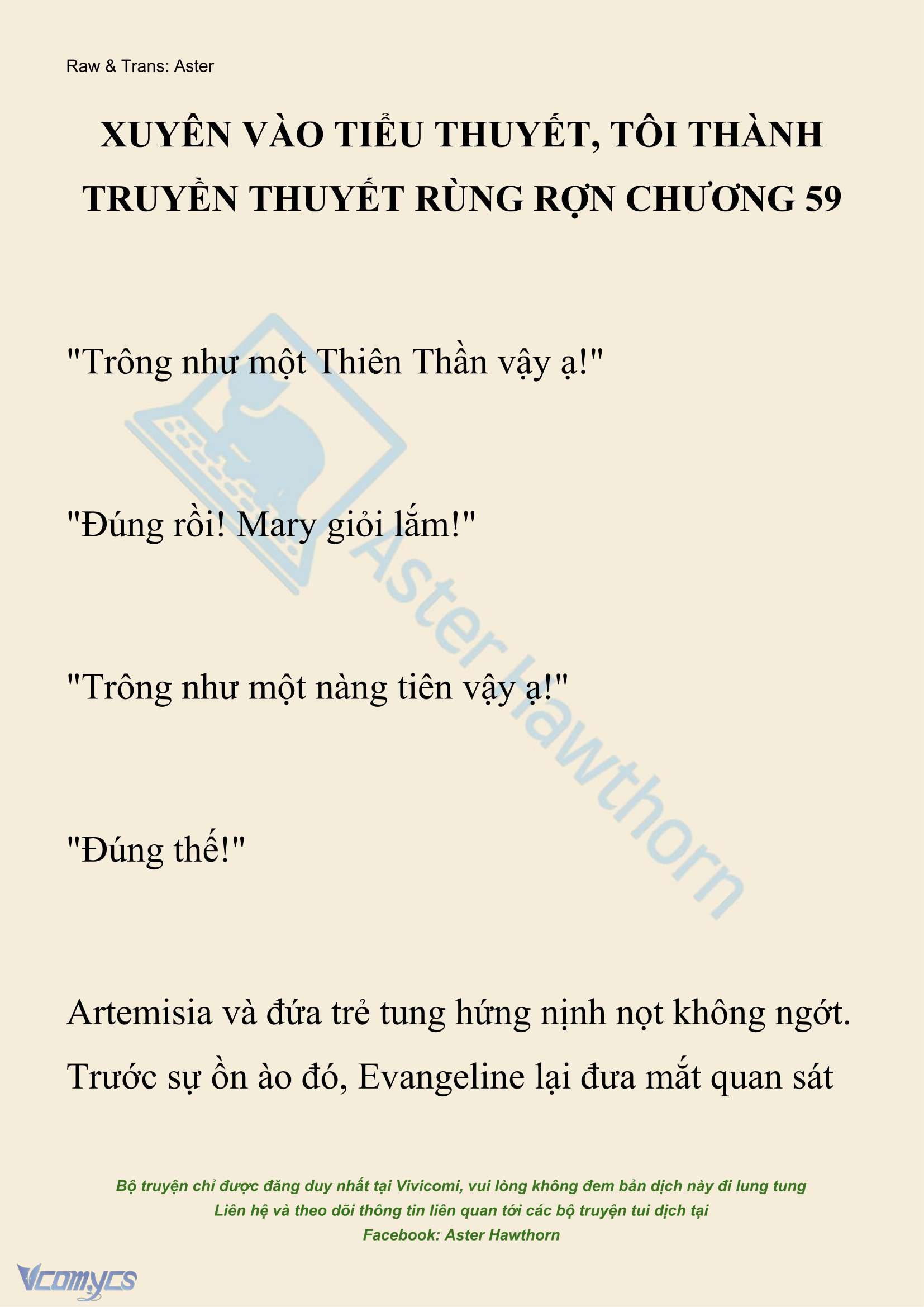 [NOVEL] Xuyên Vào Tiểu Thuyết, Tôi Thành Truyền Thuyết Rùng Rợn Chapter 59 - Trang 2