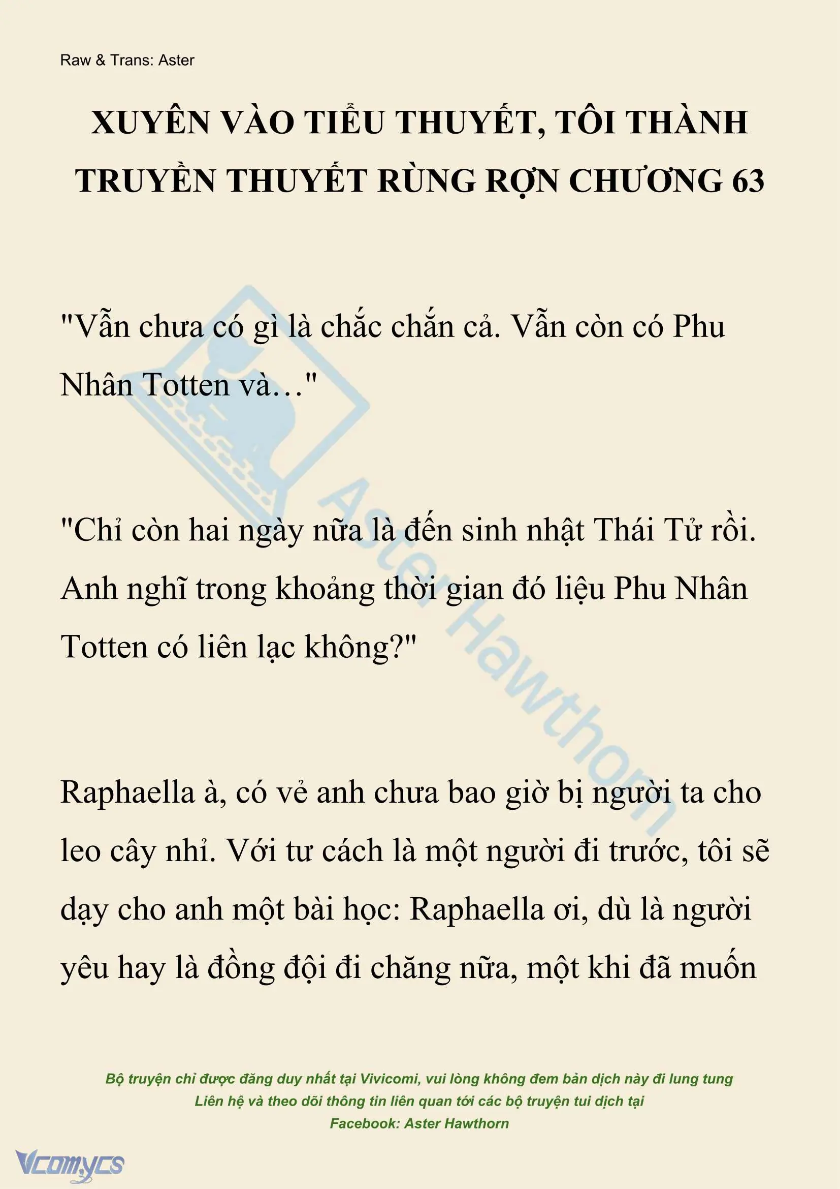 [NOVEL] Xuyên Vào Tiểu Thuyết, Tôi Thành Truyền Thuyết Rùng Rợn Chapter 63 - Trang 2