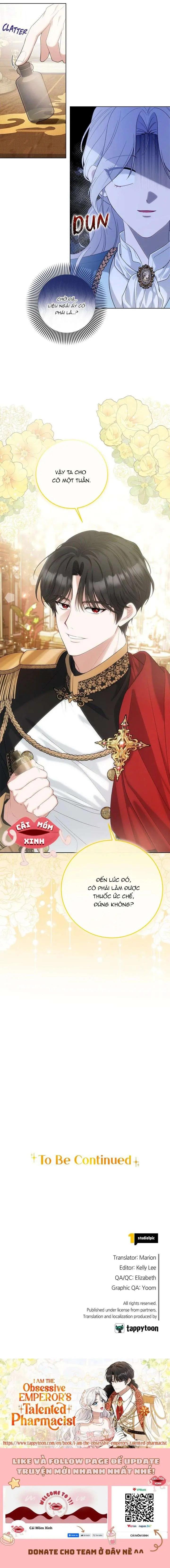 Nữ Dược Sư Của Vị Hoàng Đế Si Tình Chapter 2 - Trang 12