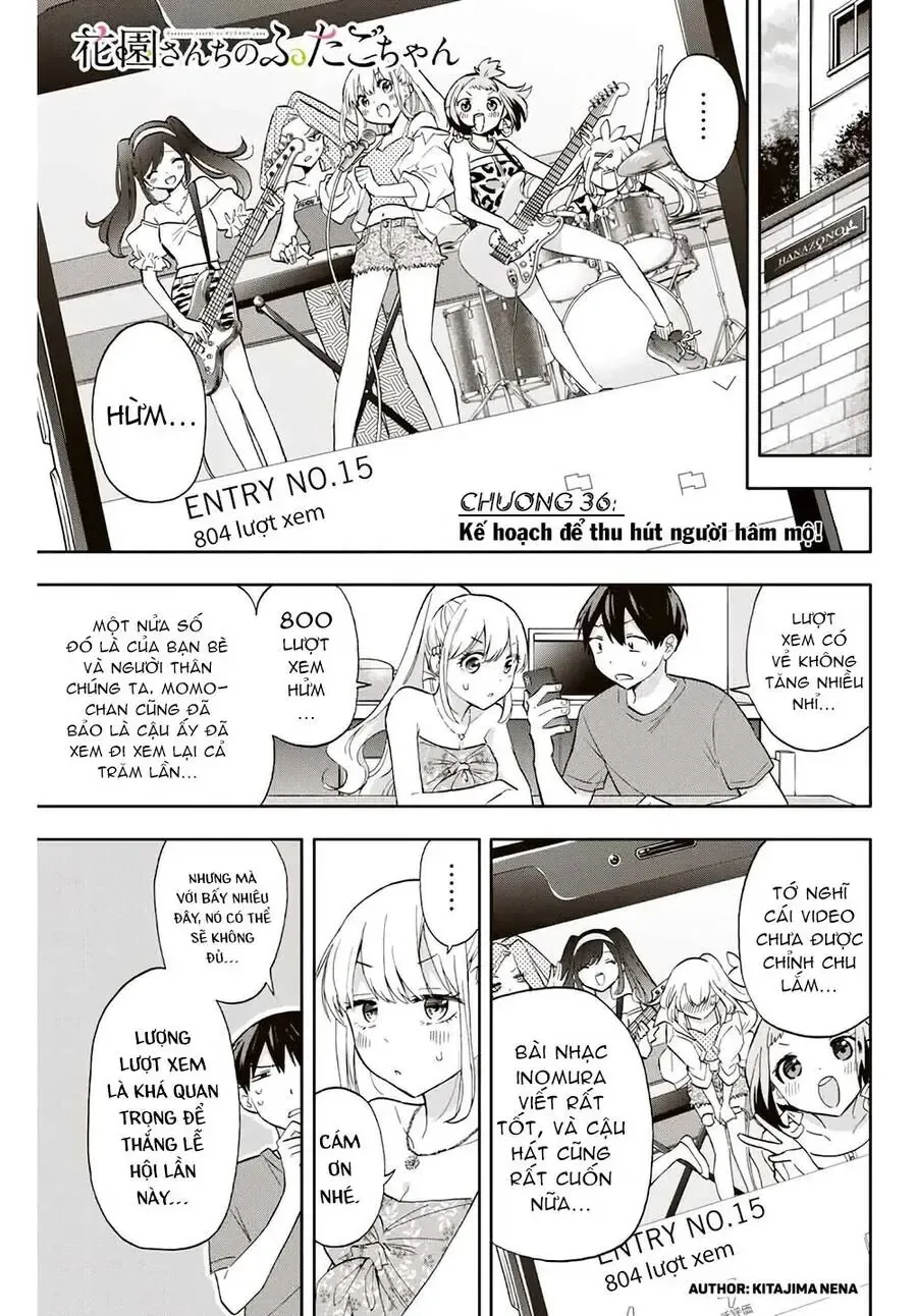 Oh, Those Hanazono Twins Chapter 36 - Trang 3