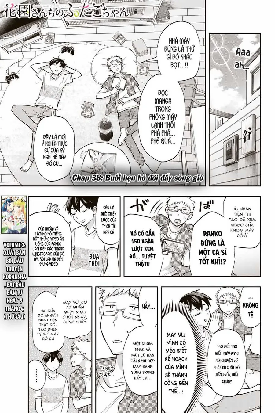 Oh, Those Hanazono Twins Chapter 38 - Trang 3