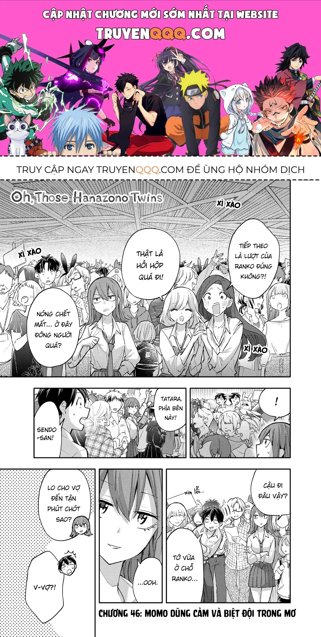 Oh, Those Hanazono Twins Chapter 46 - Trang 2