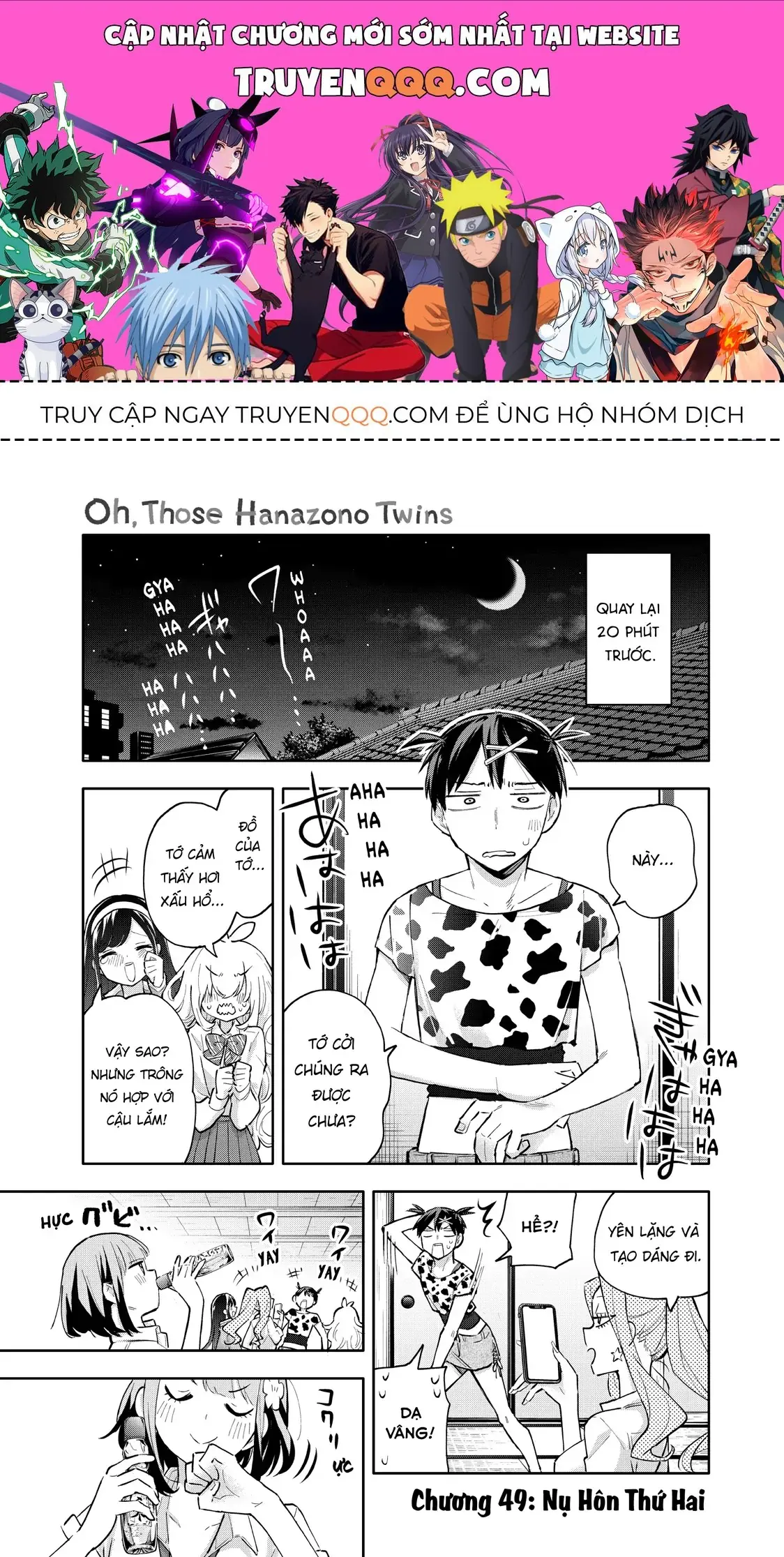 Oh, Those Hanazono Twins Chapter 49 - Trang 2