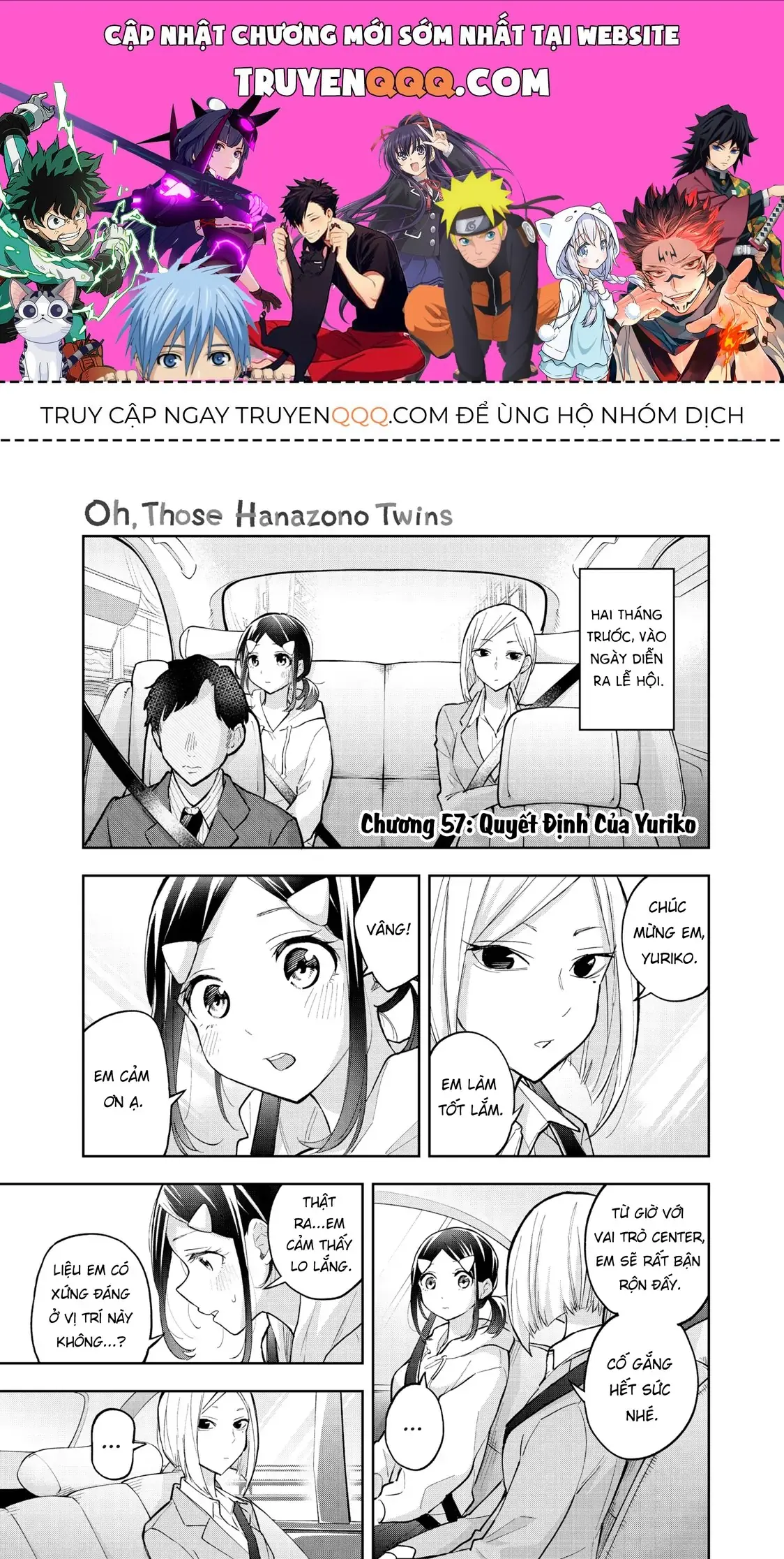 Oh, Those Hanazono Twins Chapter 57 - Trang 2