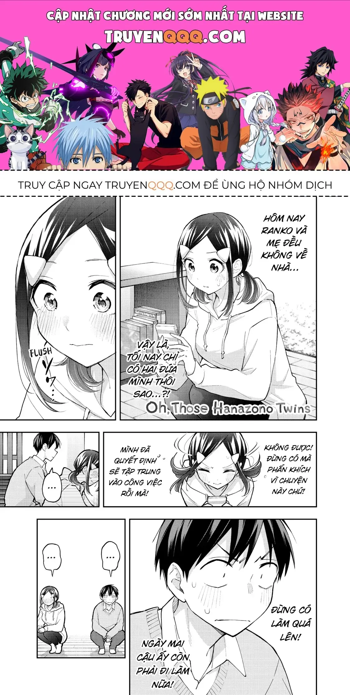 Oh, Those Hanazono Twins Chapter 59 - Trang 2