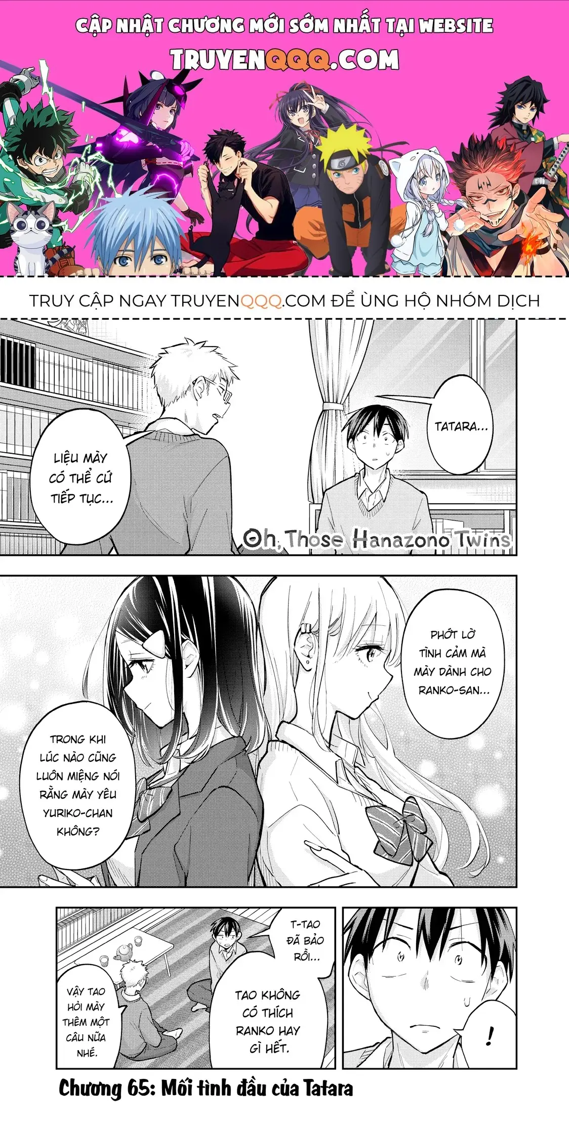 Oh, Those Hanazono Twins Chapter 65 - Trang 2