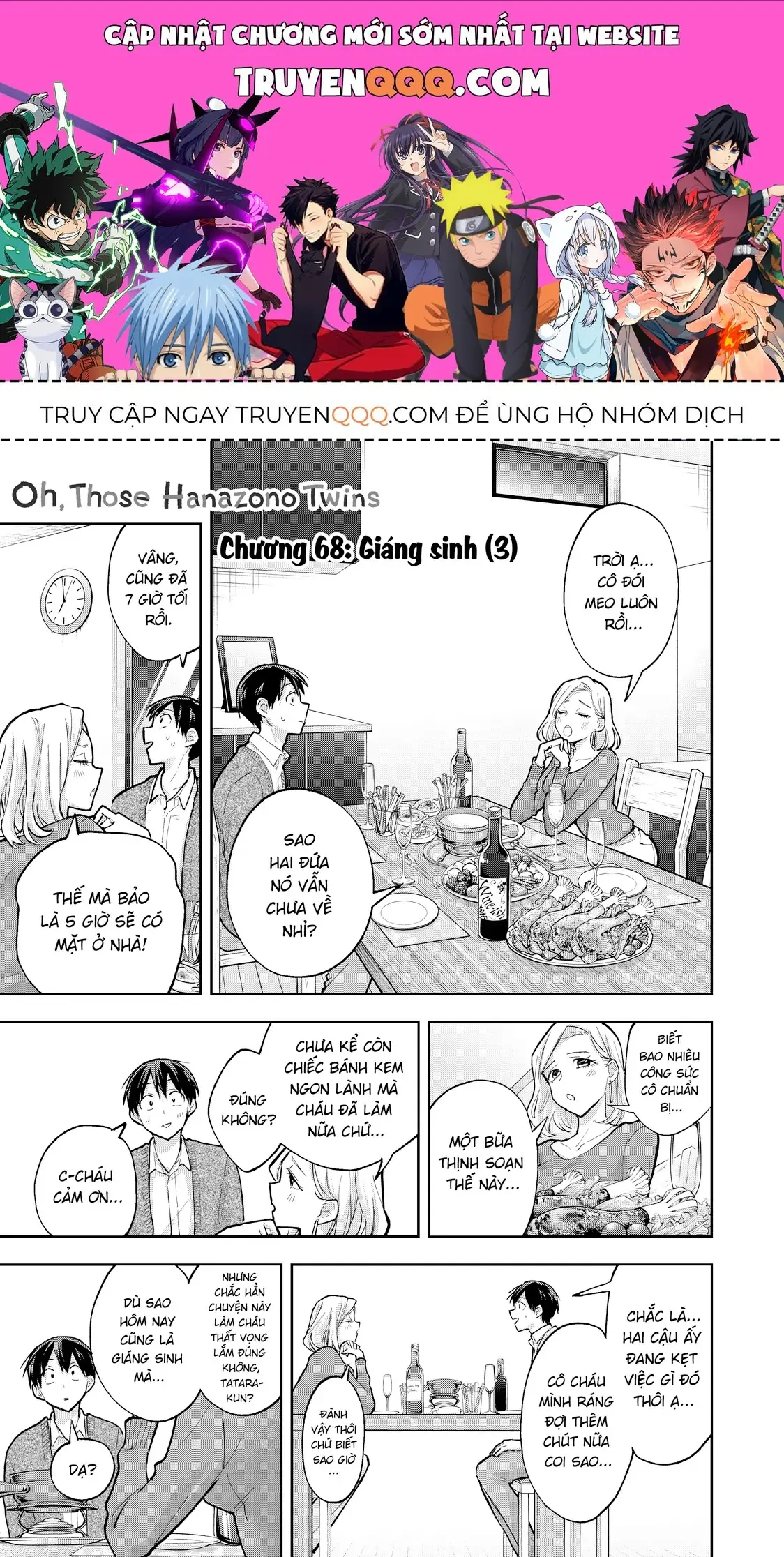 Oh, Those Hanazono Twins Chapter 68 - Trang 2