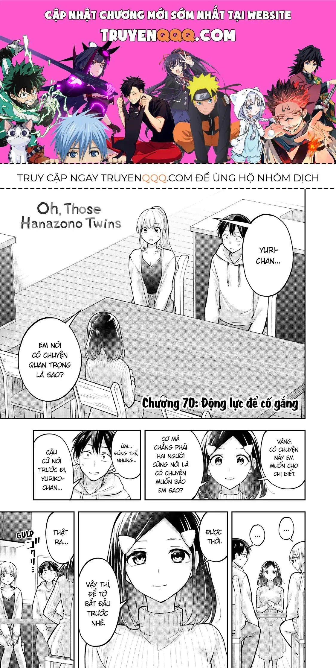 Oh, Those Hanazono Twins Chapter 70 - Trang 2