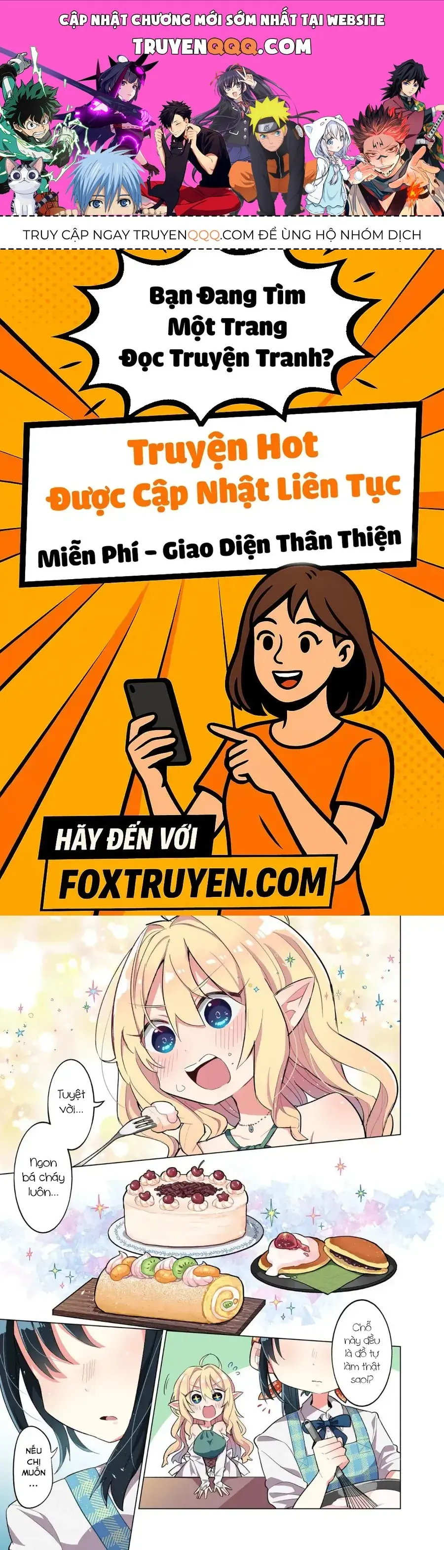 Okashi Na Elf To Joshikousei Chapter 1 - Trang 2