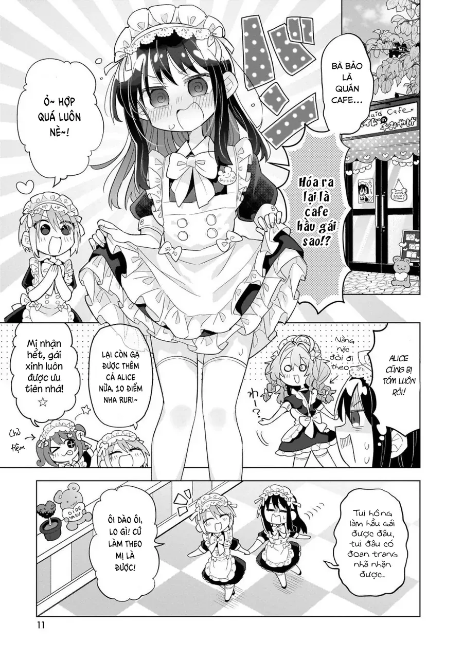 Okashi Na Elf To Joshikousei Chapter 11 - Trang 8