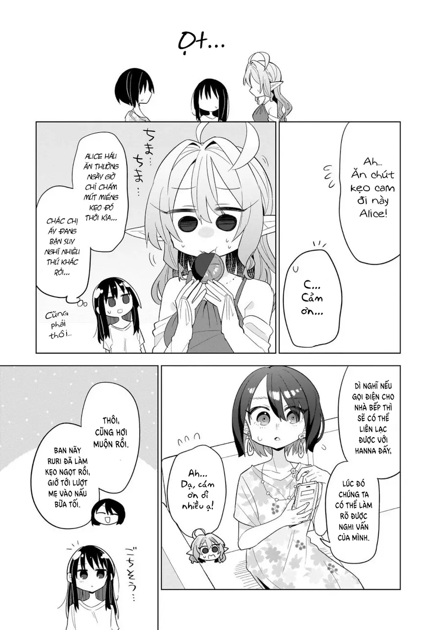 Okashi Na Elf To Joshikousei Chapter 12 - Trang 14