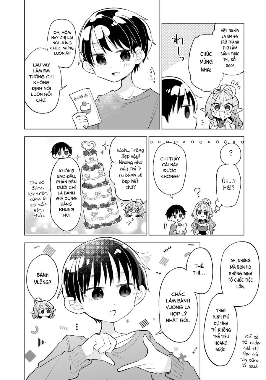 Okashi Na Elf To Joshikousei Chapter 16 - Trang 17